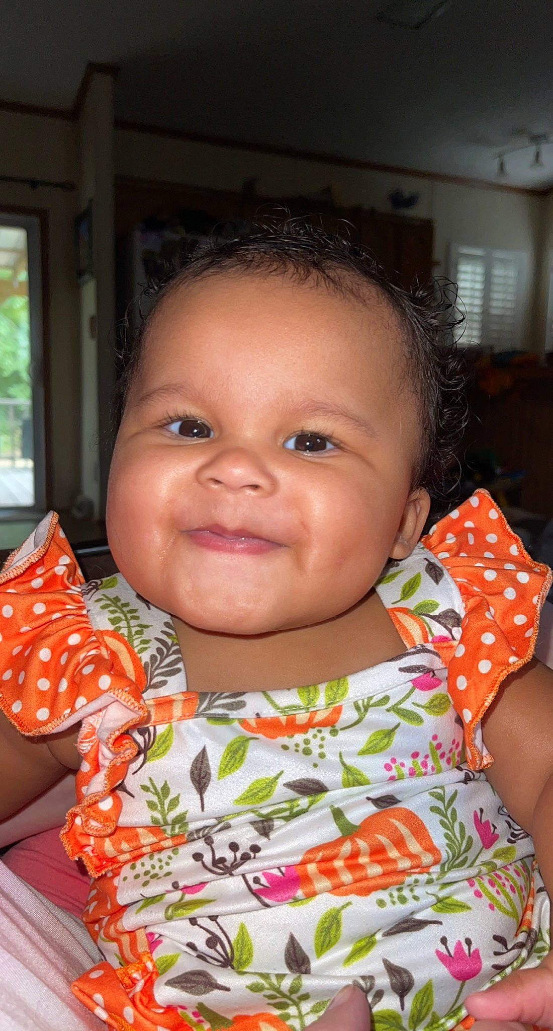 Addison joined the competition — help win amazing prizes! baby, baby_toddler_clothing, beauty, cheek, chin, eyebrow, eyelash, face, forehead, hairstyle, happy, iris, joy, lip, mouth, nose, person, skin, sleeve, smile