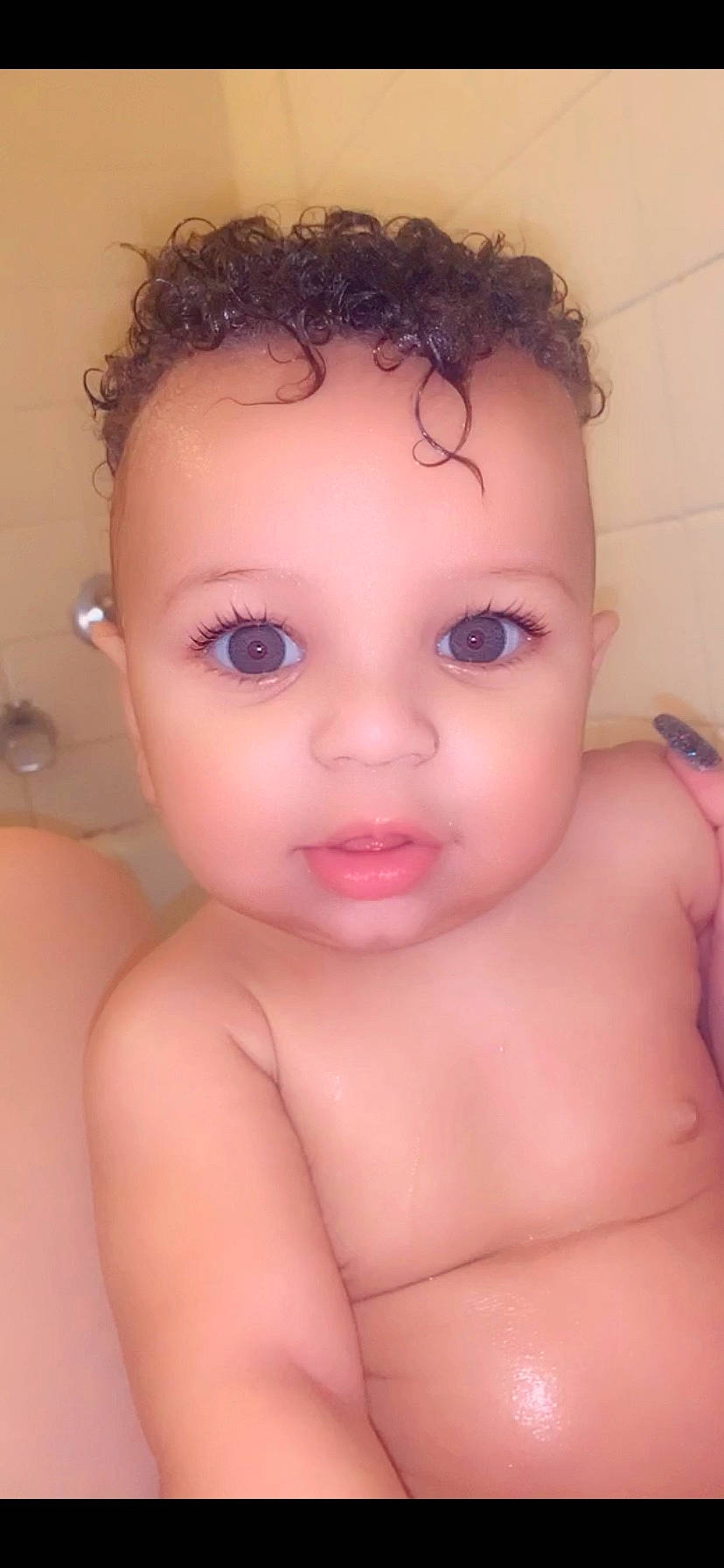 C J joined the competition — help win amazing prizes! baby, beauty, cheek, child, chin, close_up, eye, eyebrow, eyelash, face, forehead, hair, head, iris, lip, mouth, nose, organ, person, skin