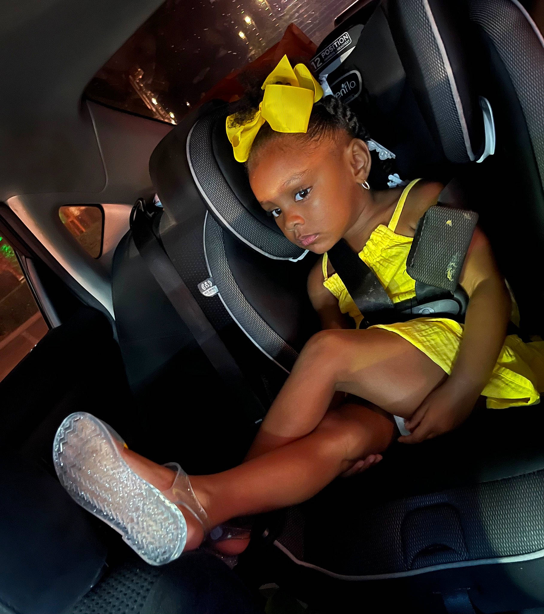 Reminisce joined the competition — help win amazing prizes! automotive_design, automotive_exterior, automotive_tire, automotive_wheel_system, black_hair, car, car_seat, car_seat_cover, comfort, knee, lap, leg, motor_vehicle, person, personal_luxury_car, shoe, sneakers, steering_wheel, thigh, toddler