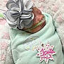 Gracie joined the competition — help win amazing prizes! baby, child, fashion_accessory, linens, petal, pink, textile