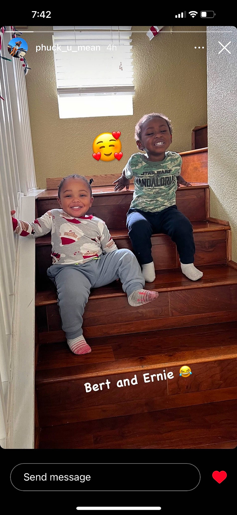 Monroe joined the competition — help win amazing prizes! baby_toddler_clothing, child, comfort, curtain, face, floor, flooring, fun, happy, hardwood, joy, leg, person, shorts, smile, sneakers, standing, t_shirt, thigh, toddler