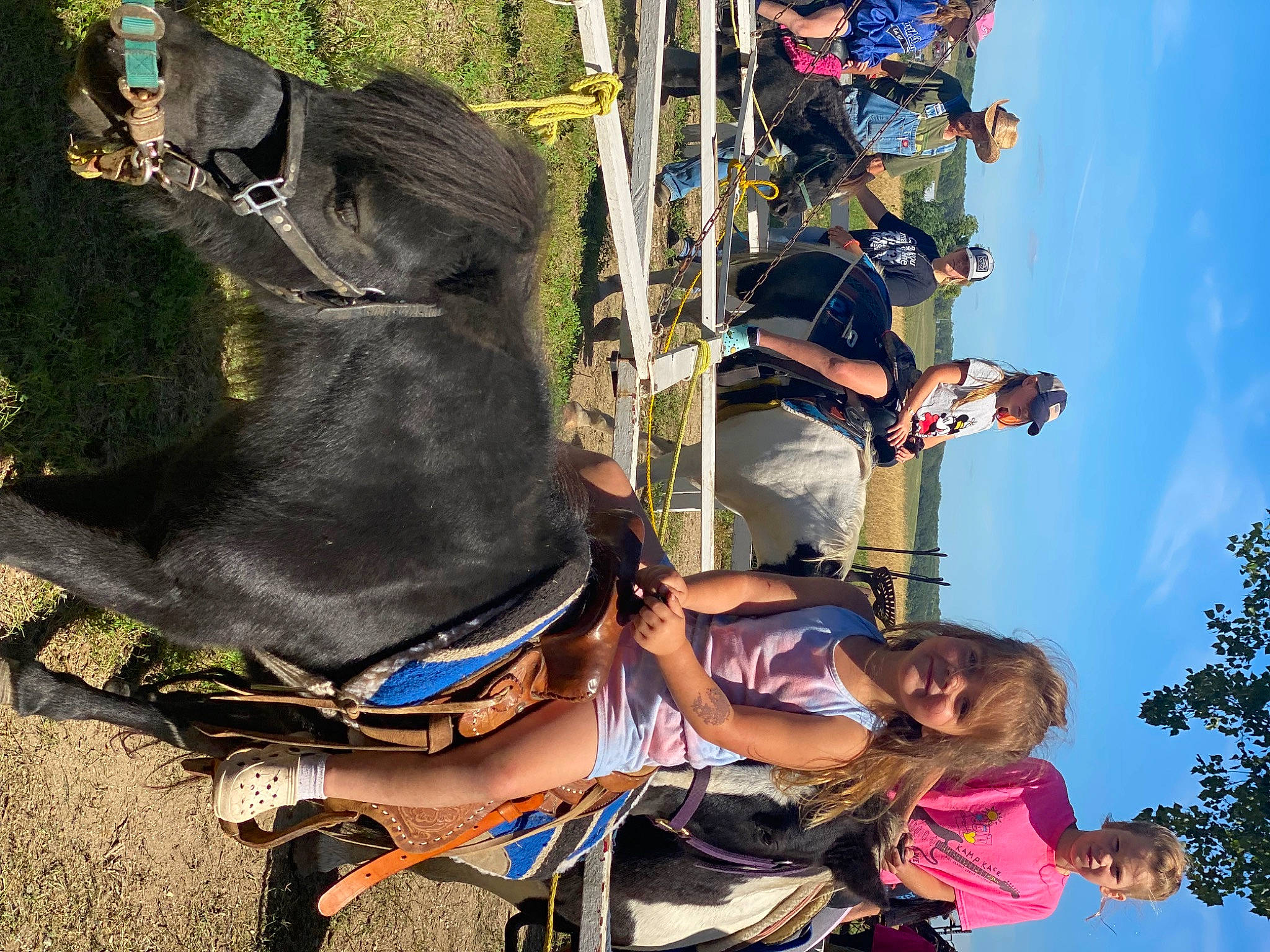 Sophia joined the competition — help win amazing prizes! adventure, blue, event, fun, fur, headwear, joy, leisure, person, recreation, rope, sky, smile, travel, tree, vacation