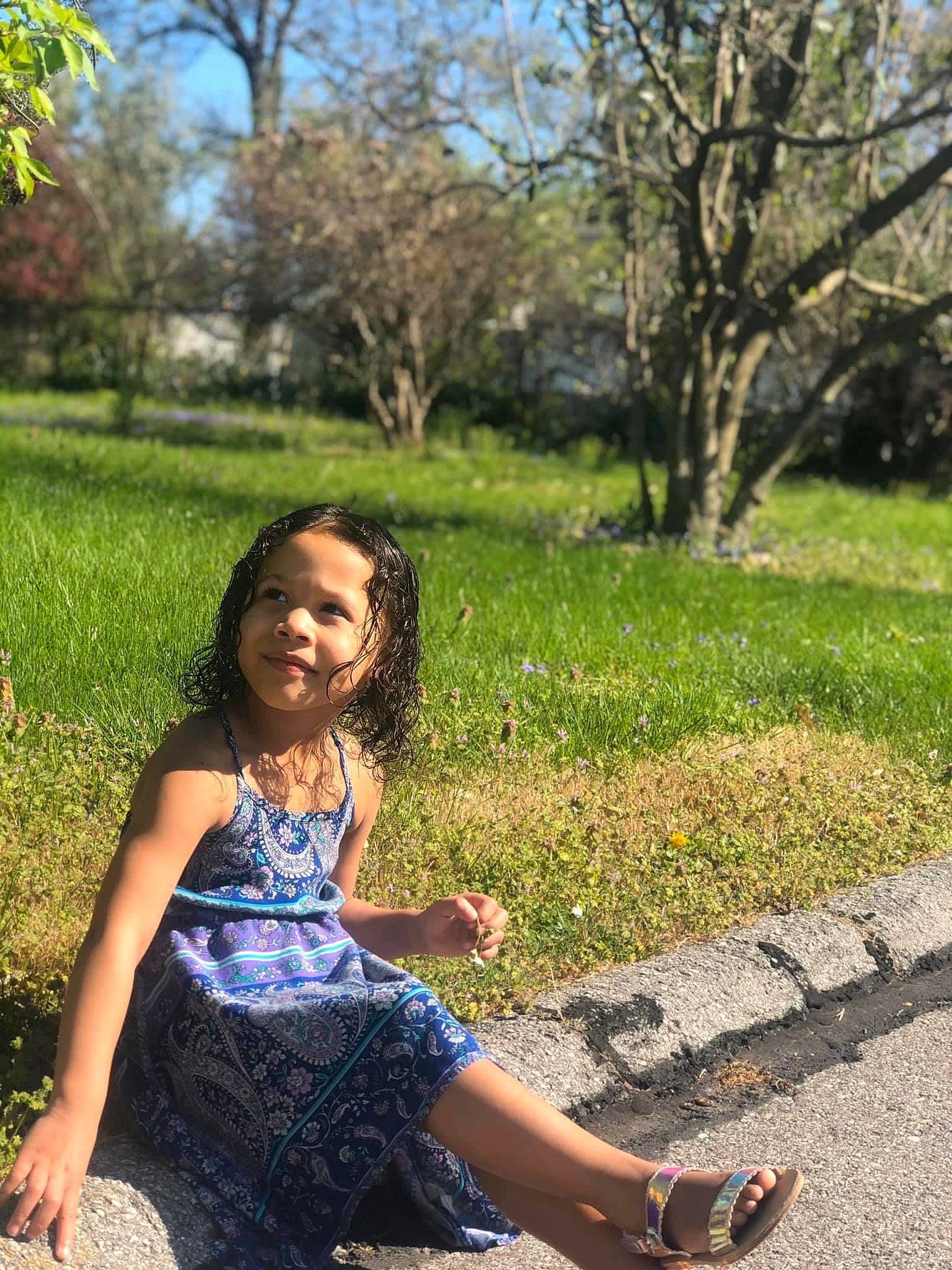 Carma is registered to the contest to win money with this photo: beauty, botany, child, dress, fawn, grass, grass_family, happy, joy, leaf, leisure, long_hair, people_in_nature, person, photography, plant, sitting, smile, spring, summer