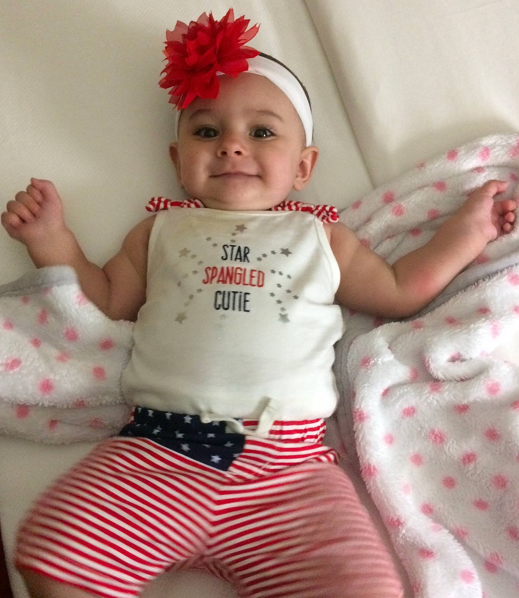 Carmen joined the competition — help win amazing prizes! baby_products, baby_toddler_clothing, child, design, girl, hair_accessory, headband, headgear, infant, joint, joy, pattern, person, pink, product, red, sleeve, textile, toddler