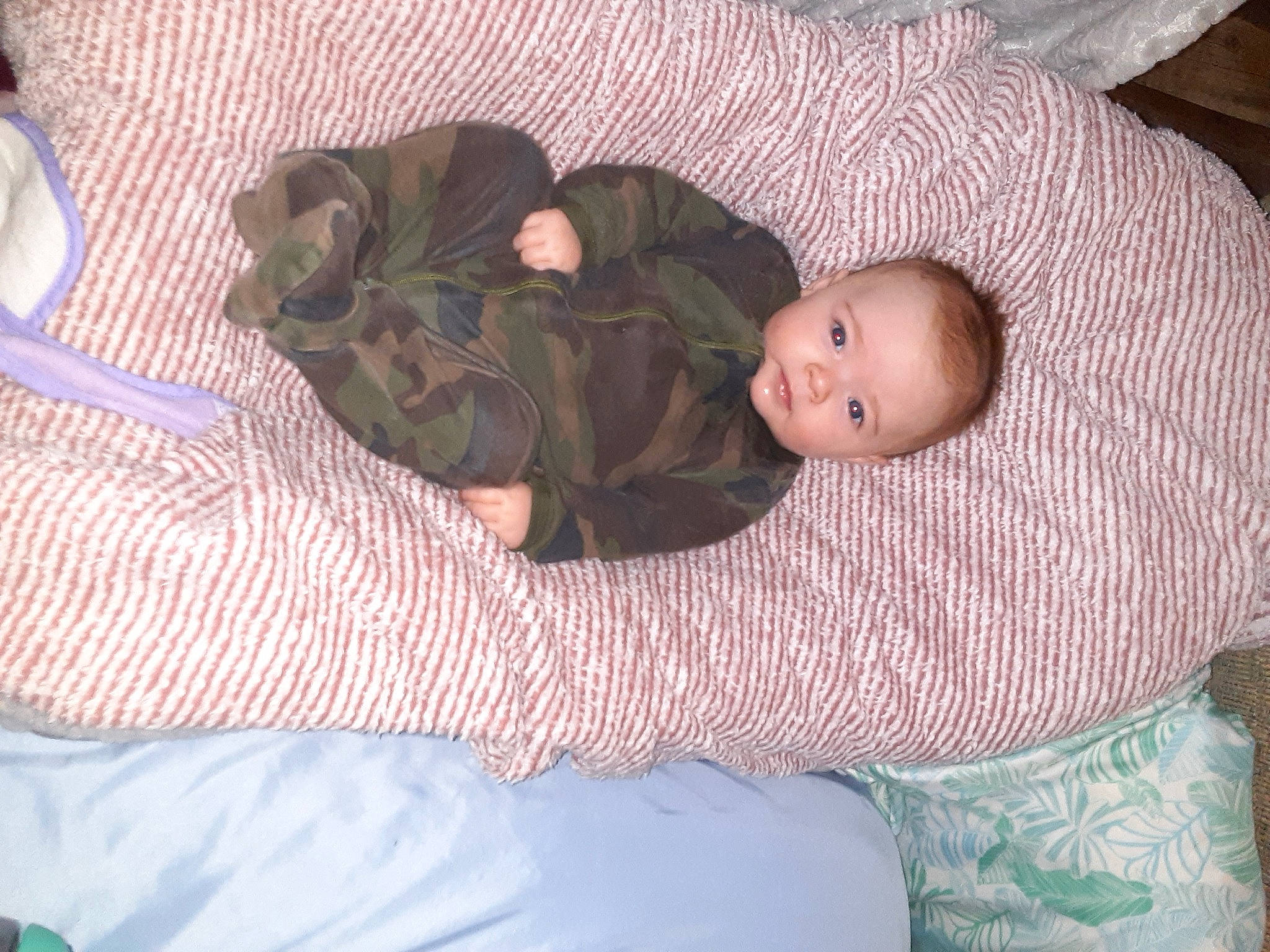 Lucinda joined the competition — help win amazing prizes! baby, baby_products, baby_toddler_clothing, bed, bedding, bedtime, child, comfort, flooring, grass, head, kitchen_utensil, linens, nap, person, room, sitting, sleep, textile, toddler