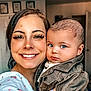 Cedric joined the competition — help win amazing prizes! adult, baby, brownhair, clothing, coat, face, family, female, hair, happy, head, jacket, people, person, photoframe, photography, portrait, selfie, smile, woman