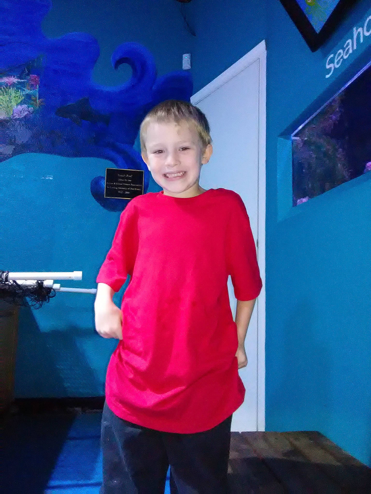 Malikye joined the competition — help win amazing prizes! arm, blue, boy, child, clothing, cool, day, electric_blue, fun, joy, leisure, male, outerwear, person, pink, product, purple, red, shoulder, standing