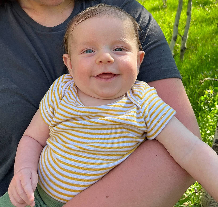 Griffin joined the competition — help win amazing prizes! arm, baby, baby_toddler_clothing, cheek, child, eye, finger, fun, grass, happy, iris, joy, leisure, lip, people_in_nature, person, plant, skin, sleeve, smile