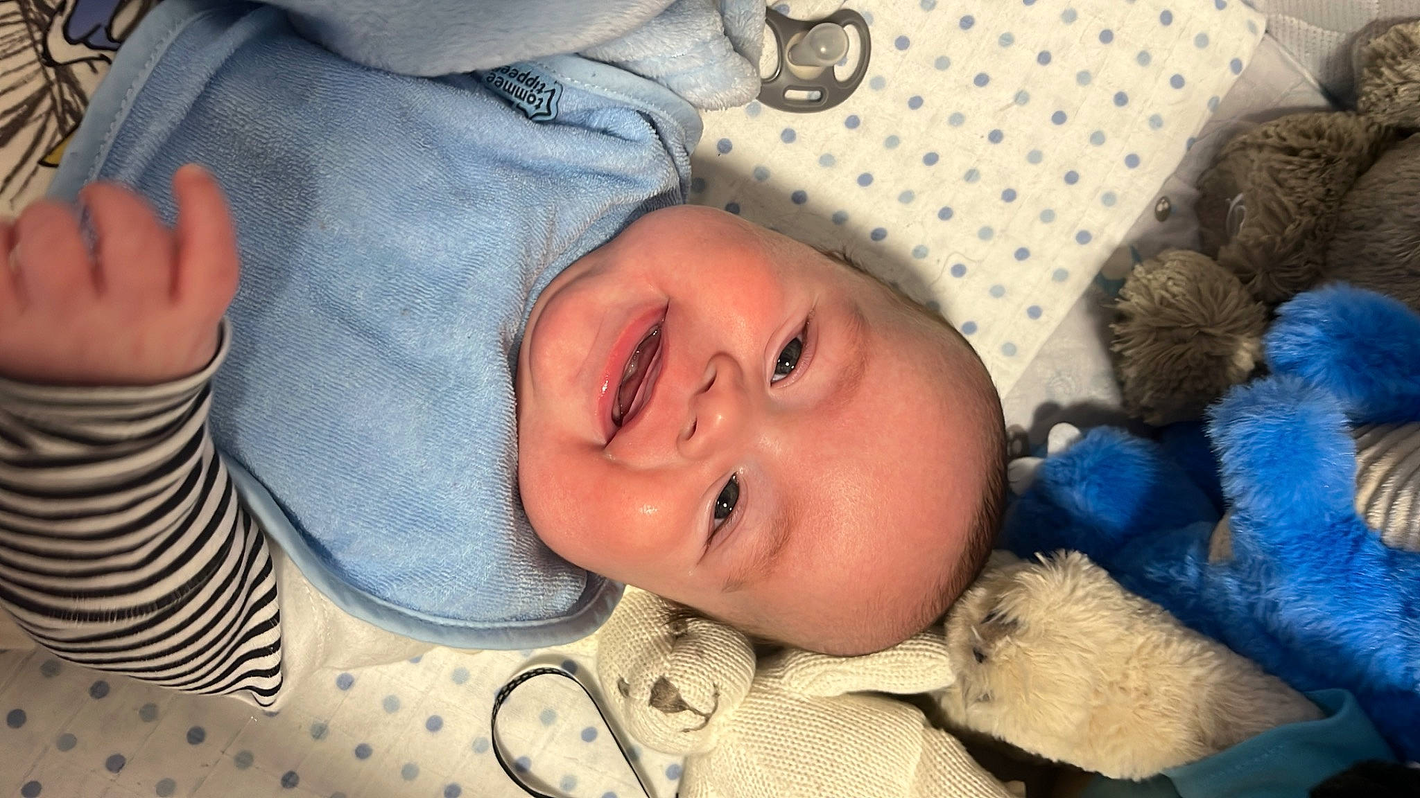 Ellis joined the competition — help win amazing prizes! baby, baby_laughing, baby_toddler_clothing, cheek, child, comfort, face, happy, human, human_body, iris, lip, mouth, nose, people, person, product, skin, smile, toddler