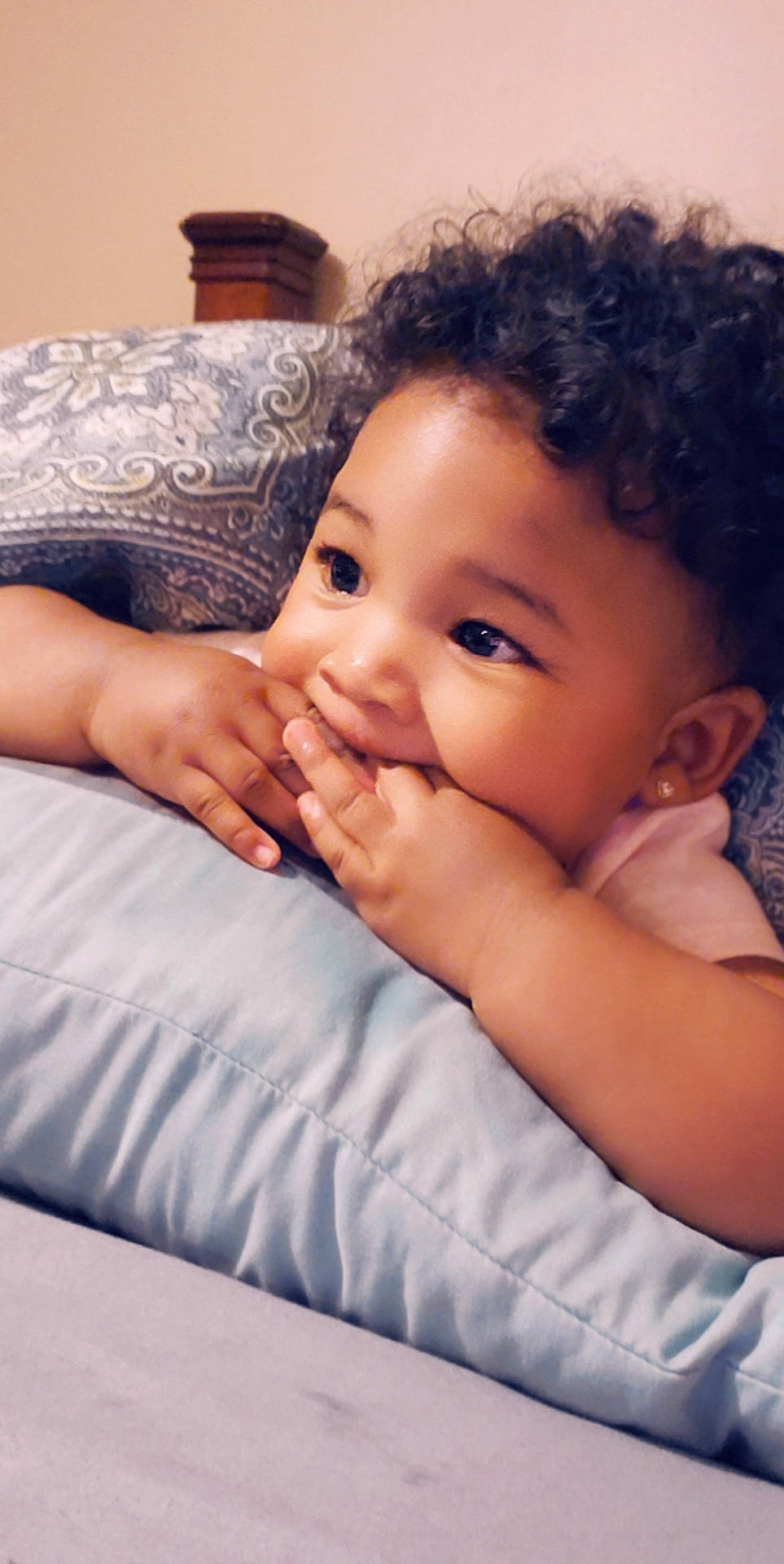 Mila is registered to the contest to win money with this photo: baby, bedtime, black_hair, cheek, child, face, gesture, happy, joy, mother, nose, person, skin, toddler