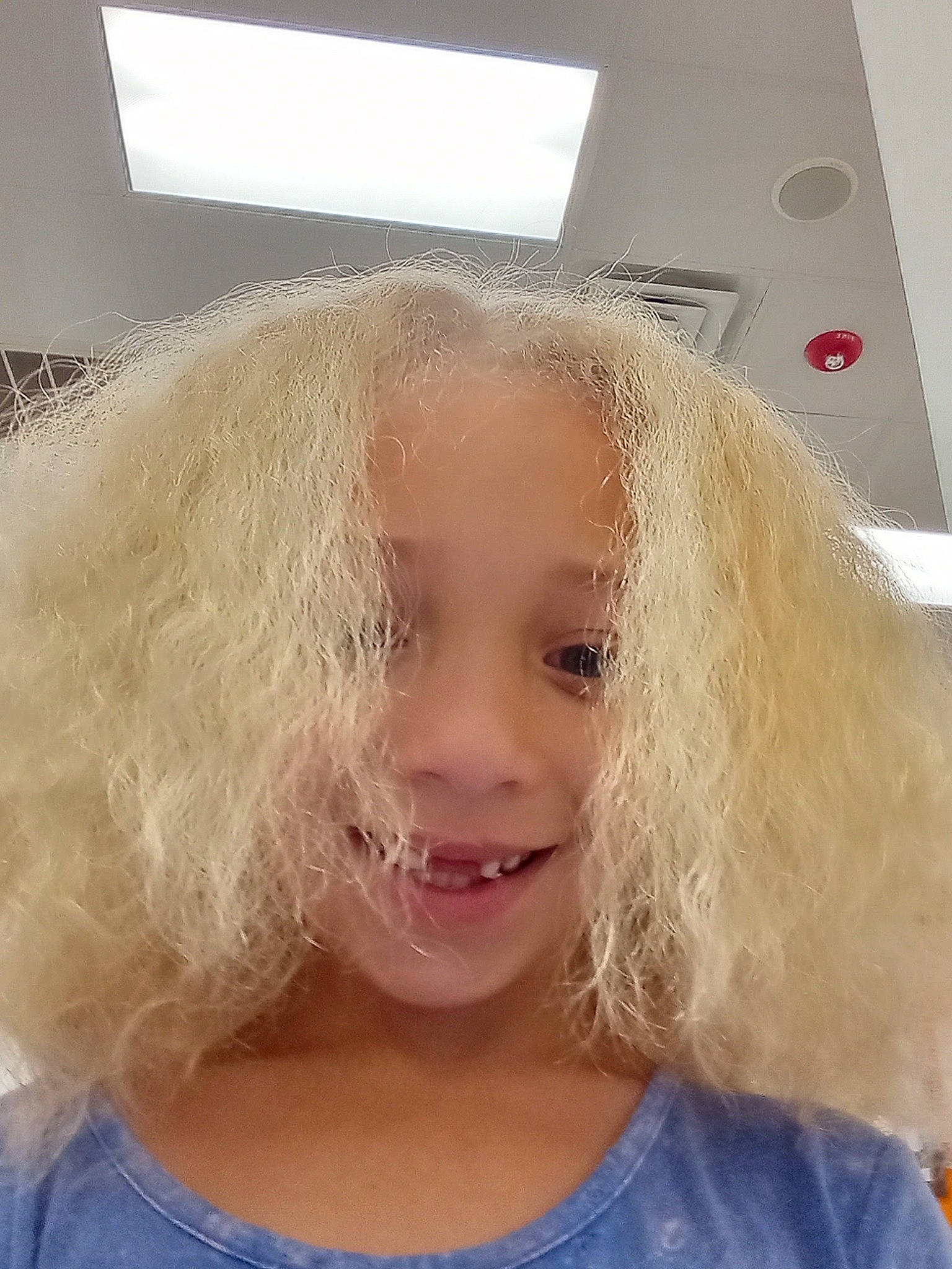 Teegan joined the competition — help win amazing prizes! blond, brown_hair, cheek, ear, eyelash, fashion_accessory, happy, headgear, human_body, iris, jaw, joy, leisure, lip, long_hair, nose, person, selfie, smile, t_shirt