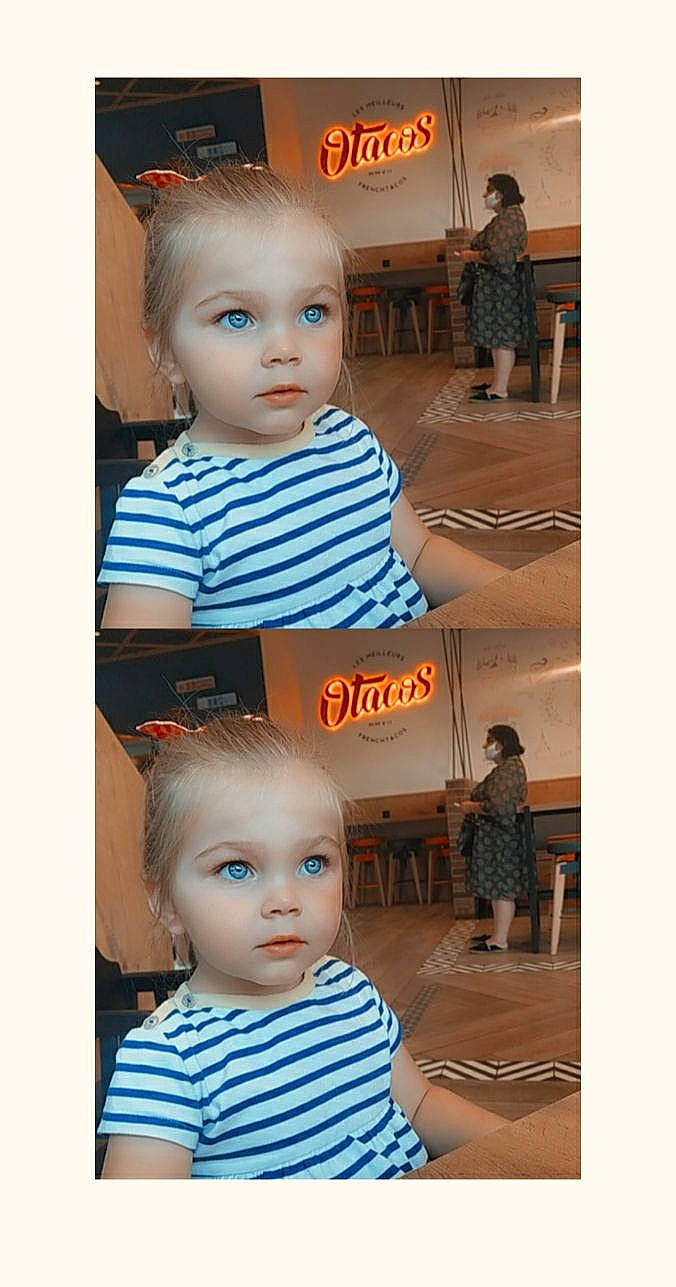 Jade participe au concours pour gagner de l'argent avec cette photo : blurred, cheek, child, face, forehead, head, person, toddler, toy