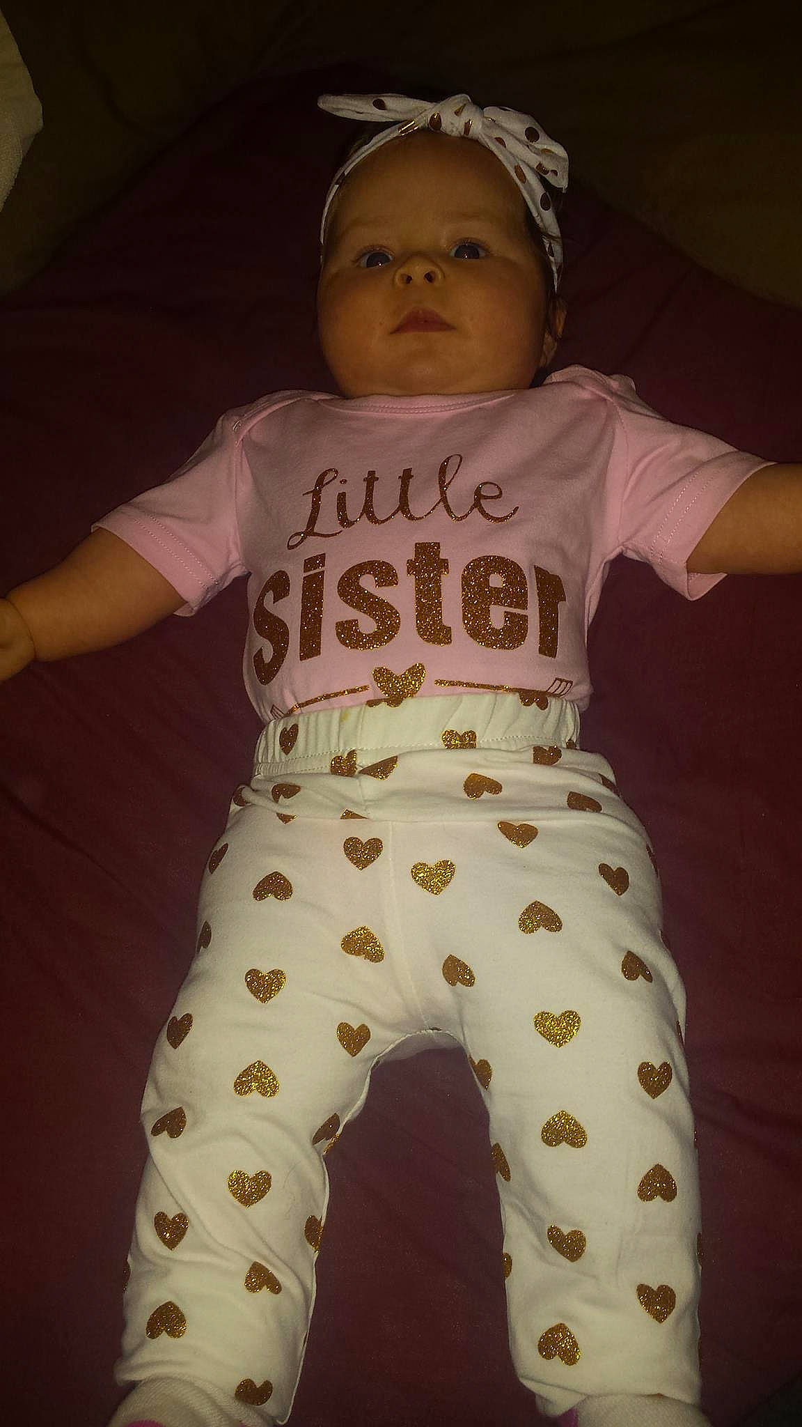 Ashanti joined the competition — help win amazing prizes! baby, baby_products, baby_toddler_clothing, child, headwear, pajamas, person, pink, product, skin, sleeve, smile, t_shirt, toddler