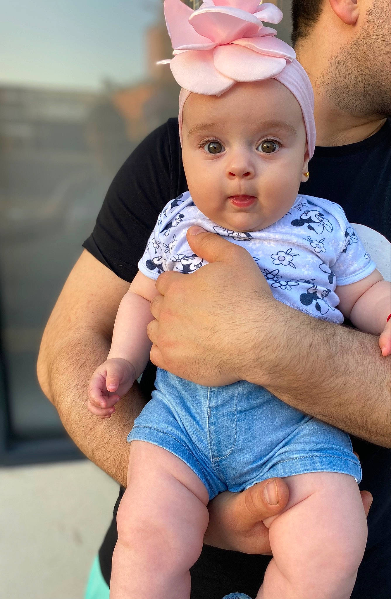 Elisa joined the competition — help win amazing prizes! baby, baby_toddler_clothing, cap, child, clothing, electric_blue, gesture, grass, happy, hat, human_leg, leg, muscle, person, pink, sitting, skin, t_shirt, thigh, toddler