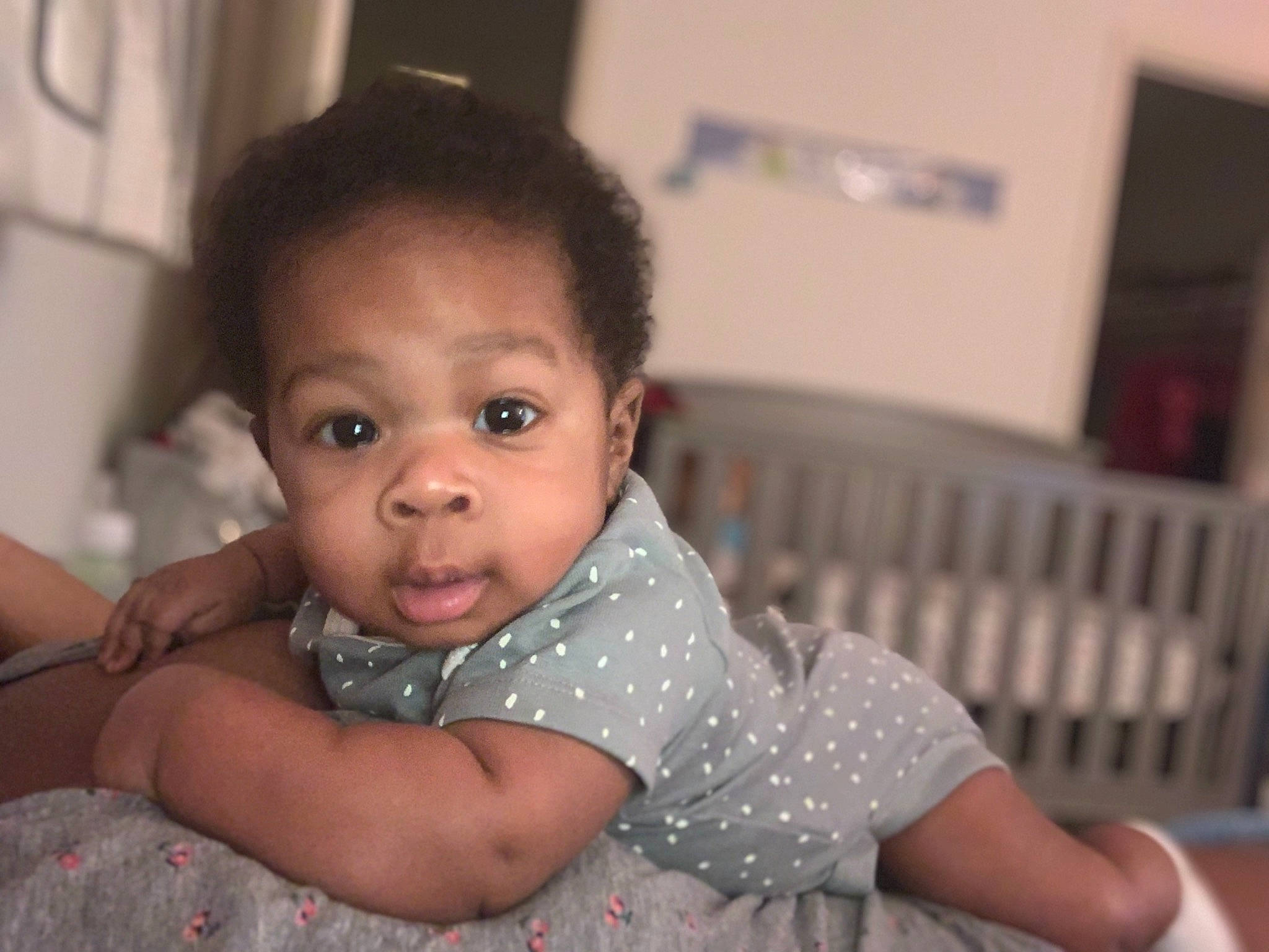 Deshawn joined the competition — help win amazing prizes! arm, baby, beauty, black_hair, cheek, child, chin, eye, face, forehead, happy, head, iris, lip, neck, nose, person, sitting, skin, smile