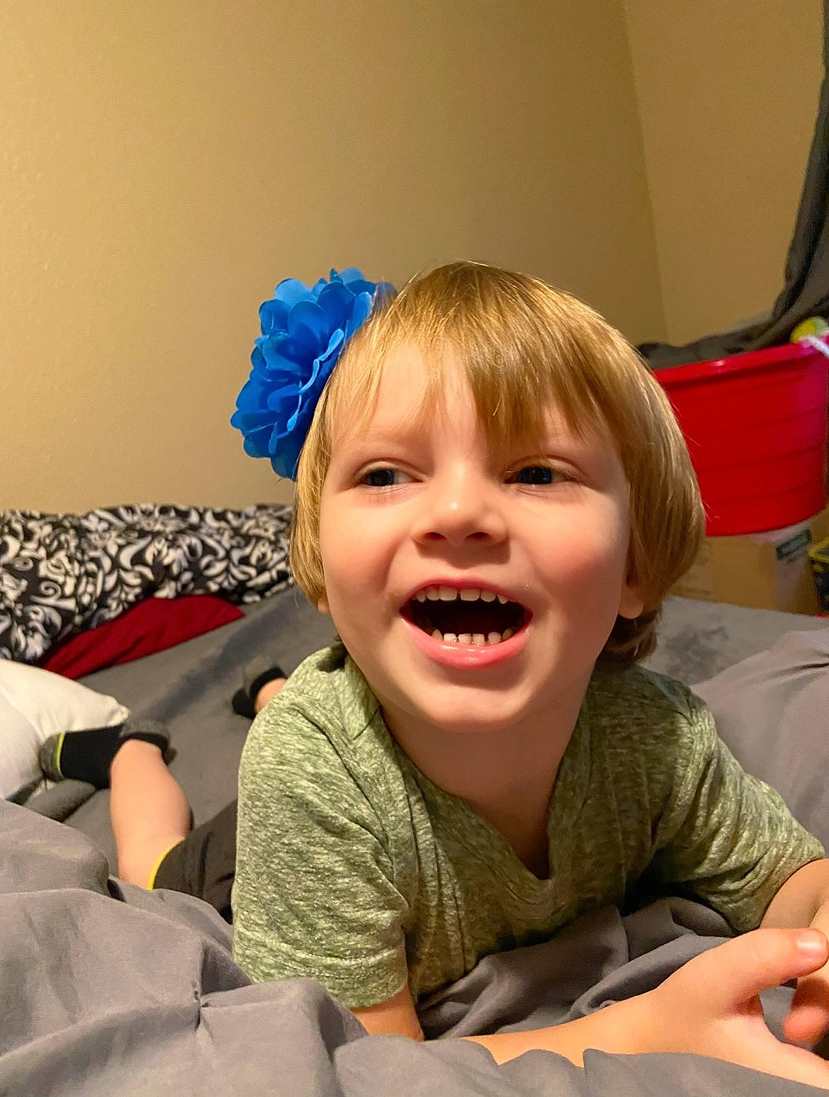 Liam joined the competition — help win amazing prizes! cheek, child, comfort, eye, face, facial_expression, finger, fun, gesture, hair, hairstyle, happy, head, human_body, joy, mouth, person, room, sitting, smile