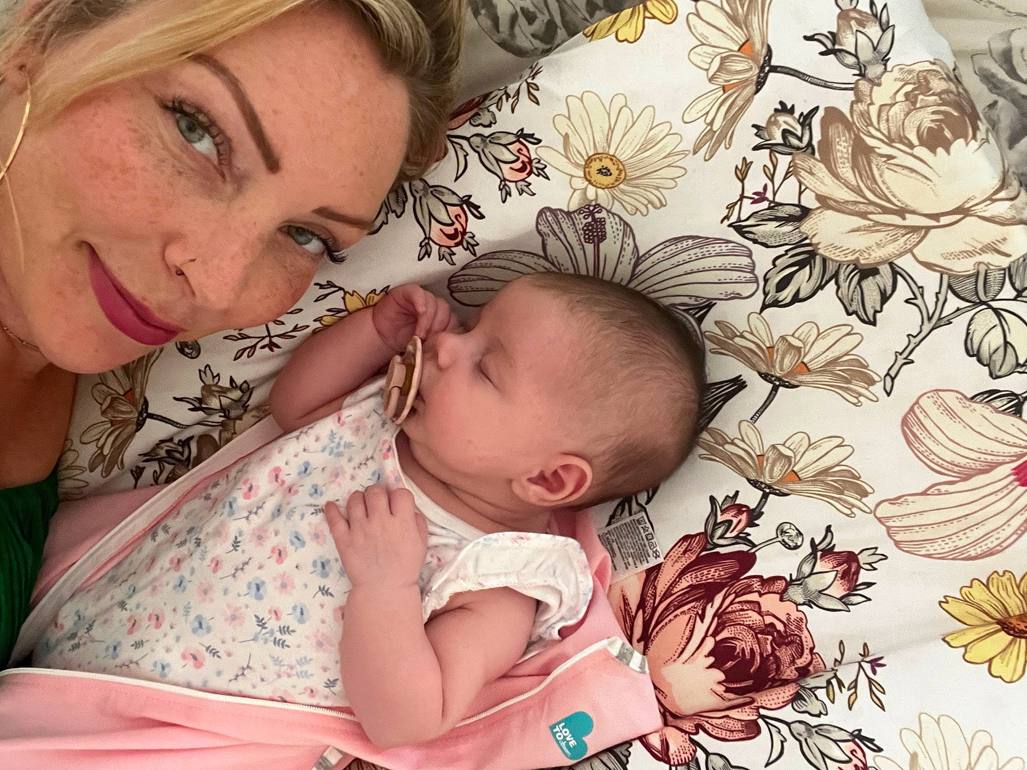 Bonnie joined the competition — help win amazing prizes! baby, baby_sleeping, cheek, child, comfort, ear, eyelash, face, finger, gesture, happy, joy, mammal, mouth, nose, organ, person, pink, skin, smile