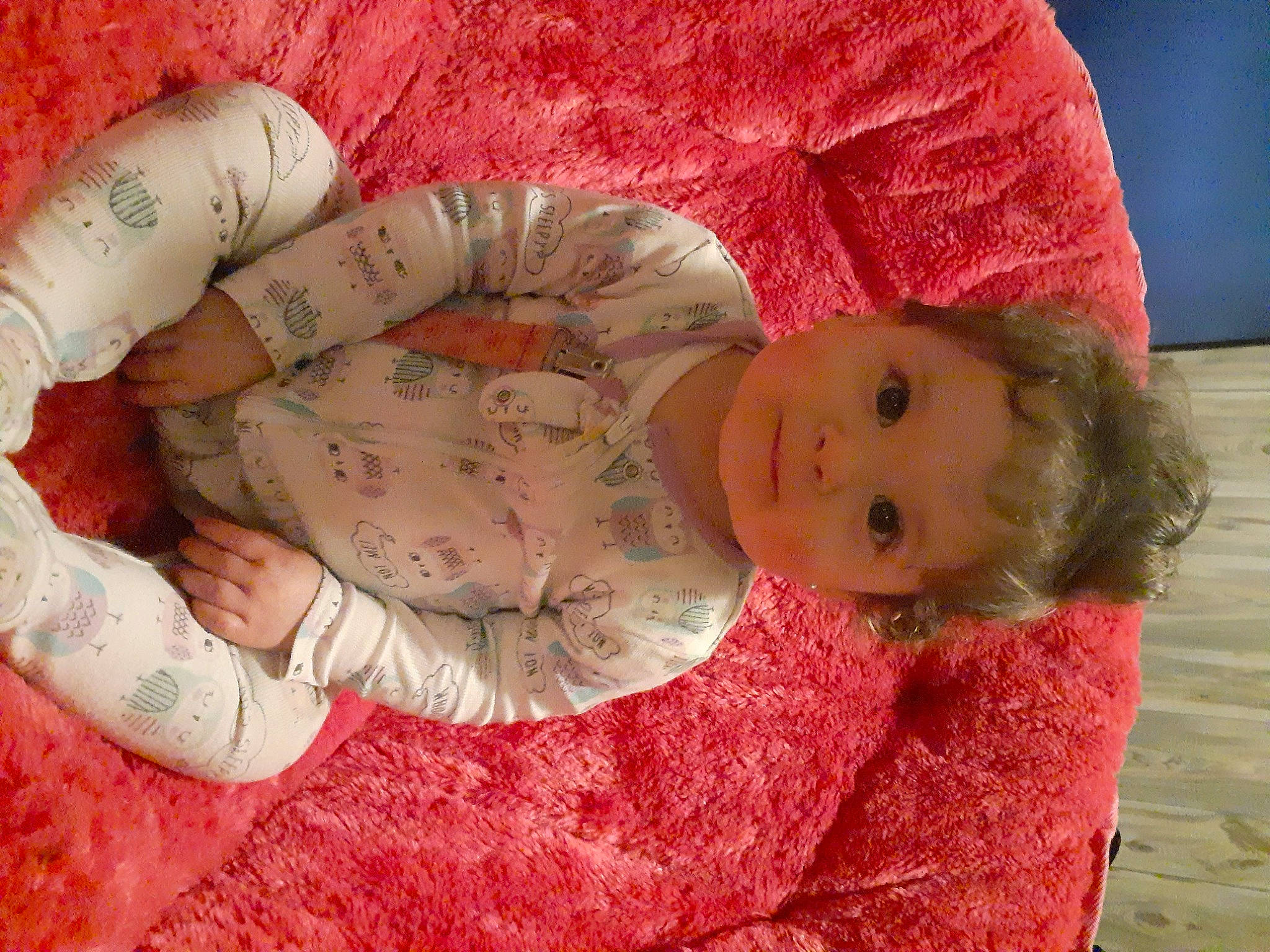 Mehlani joined the competition — help win amazing prizes! baby, baby_products, baby_toddler_clothing, child, nightwear, peach, person, pink