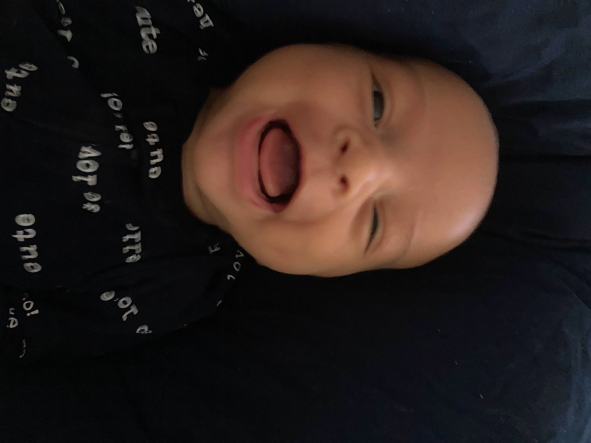 Nathan is registered to the contest to win money with this photo: baby, cheek, comfort, cool, eye, eyebrow, eyelash, flash_photography, forehead, fun, hair, hairstyle, headwear, iris, lip, mouth, neck, nose, person, sleeve