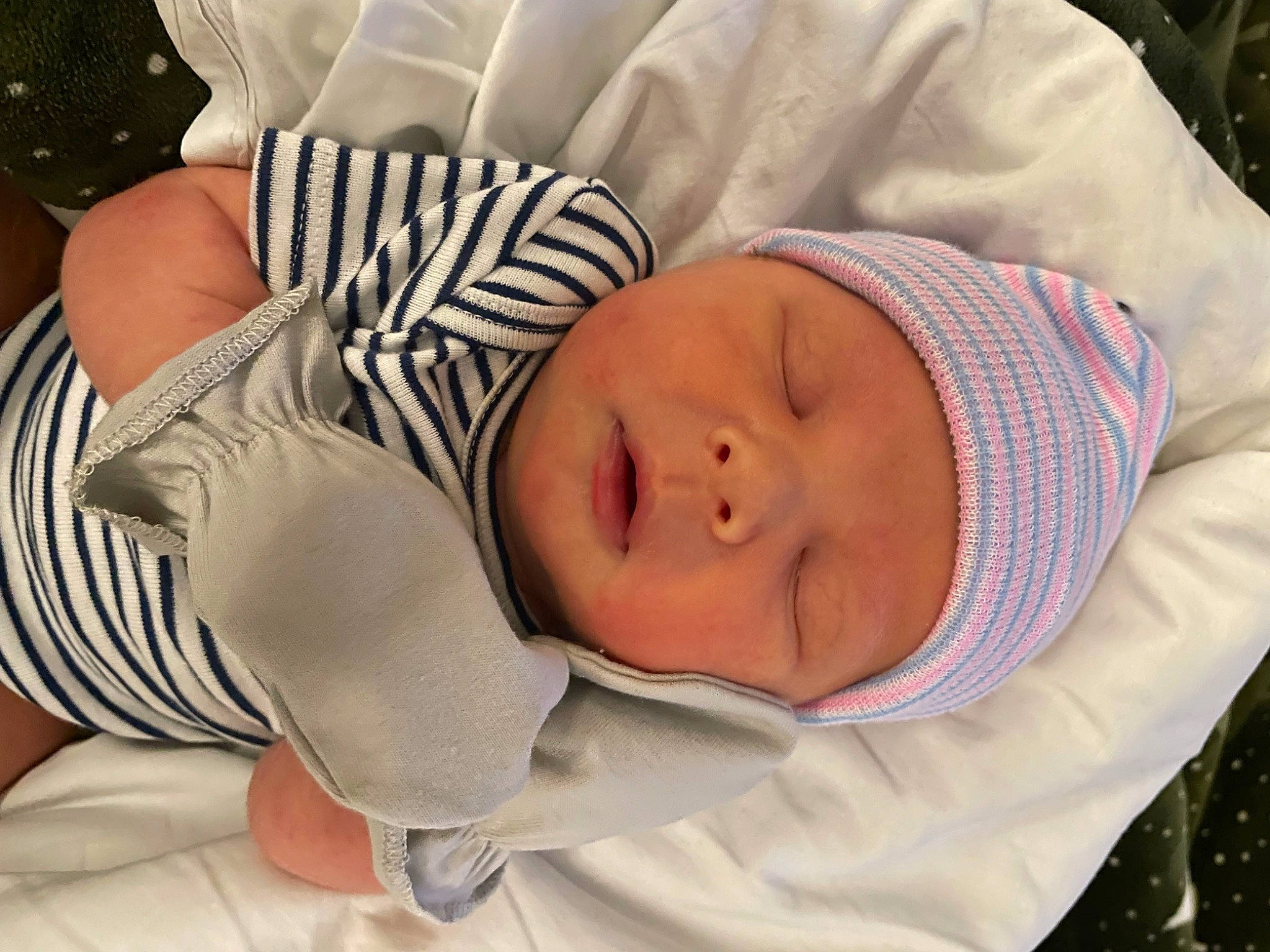 Brylin joined the competition — help win amazing prizes! baby, baby_products, baby_sleeping, baby_toddler_clothing, bedtime, cheek, child, comfort, elbow, facial_expression, headwear, human, linens, mammal, mouth, person, portrait_photography, product, skin, sleeve