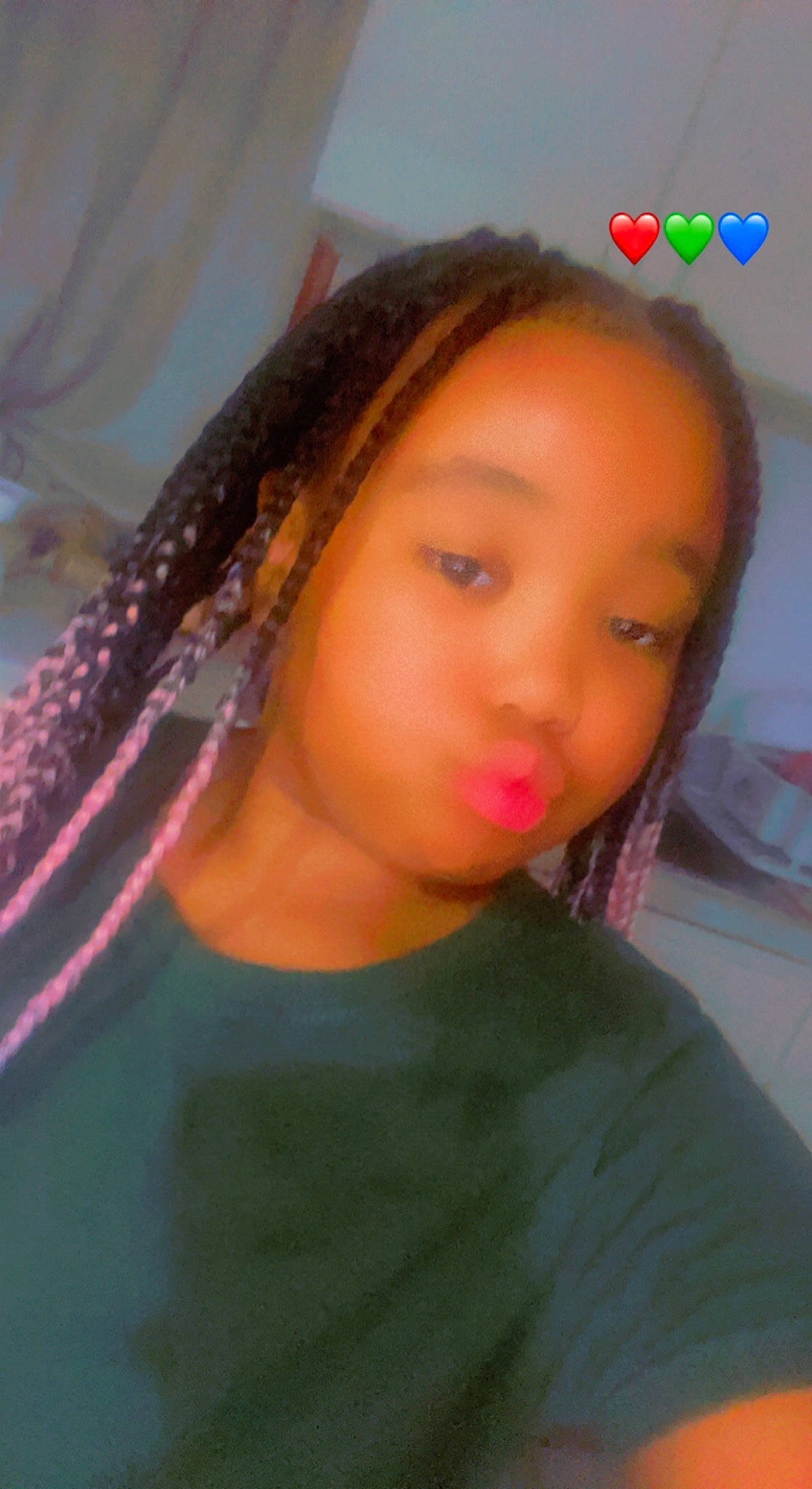 Kyionna joined the competition — help win amazing prizes! black_hair, cheek, chin, cornrows, dreadlocks, ear, eye, eyebrow, eyelash, forehead, fun, hairstyle, happy, jaw, lip, long_hair, magenta, neck, nose, person