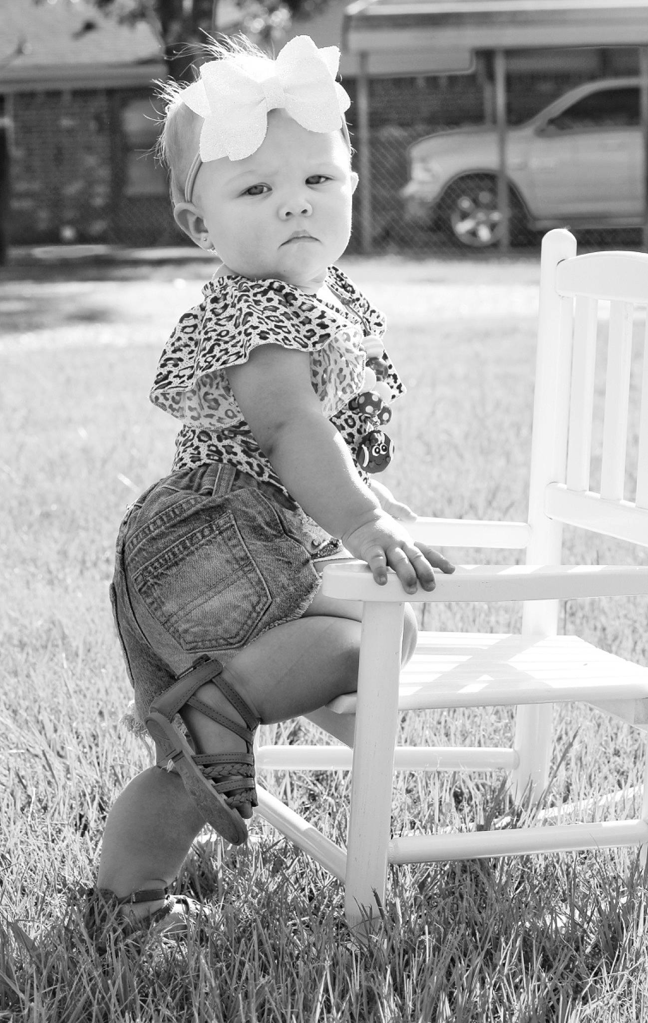 Kynsleigh joined the competition — help win amazing prizes! black_and_white, child, dress, grass, grass_family, leg, monochrome, monochrome_photography, person, photograph, photography, plant, retro_style, sitting, smile, snapshot, standing, stock_photography, toddler, vintage_clothing