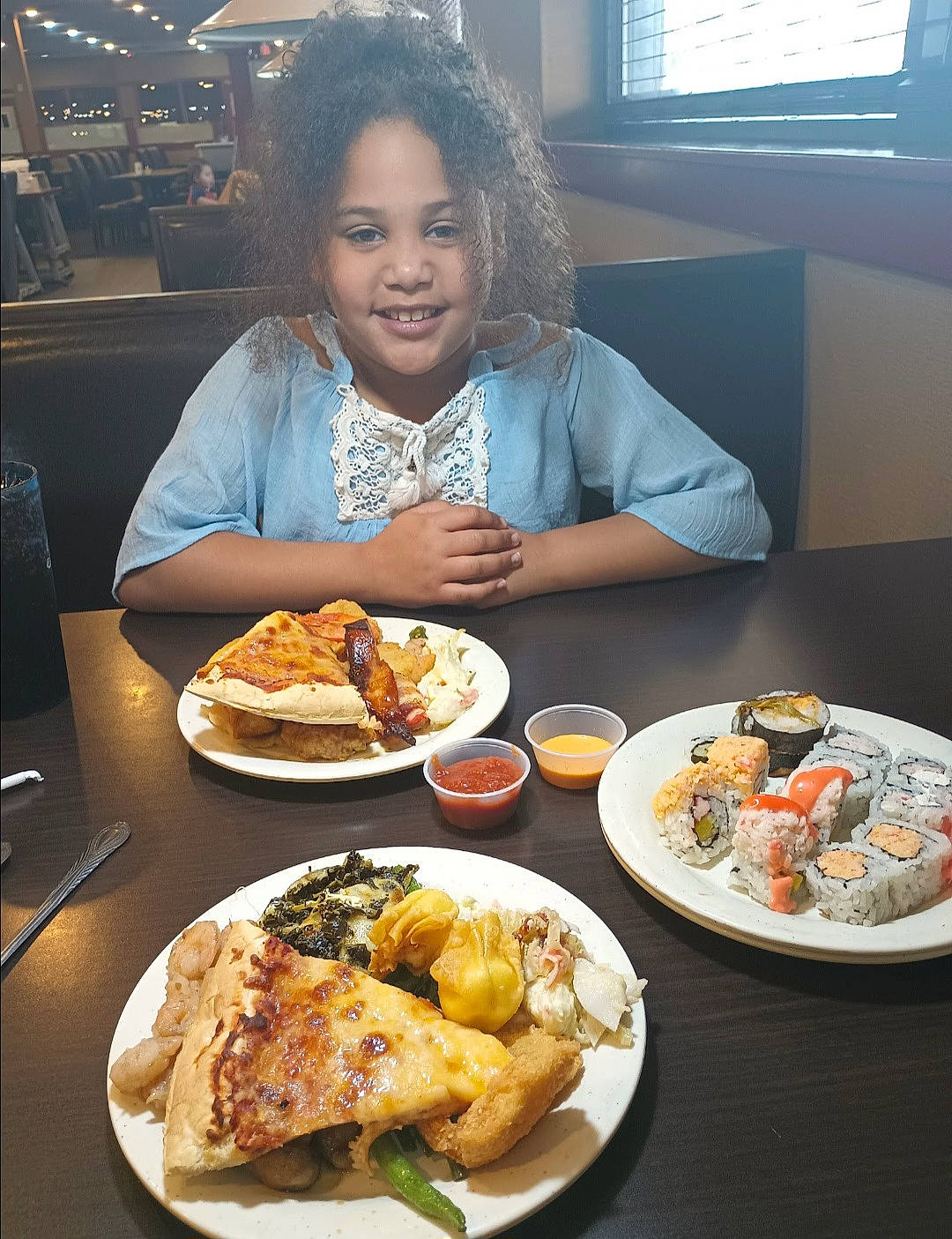 Avianna is registered to the contest to win money with this photo: cicchetti, comfort_food, cooking, cuisine, dish, dishware, finger_food, food, food_craving, fried_food, ingredient, joy, person, plate, platter, recipe, serveware, sharing, smile, table