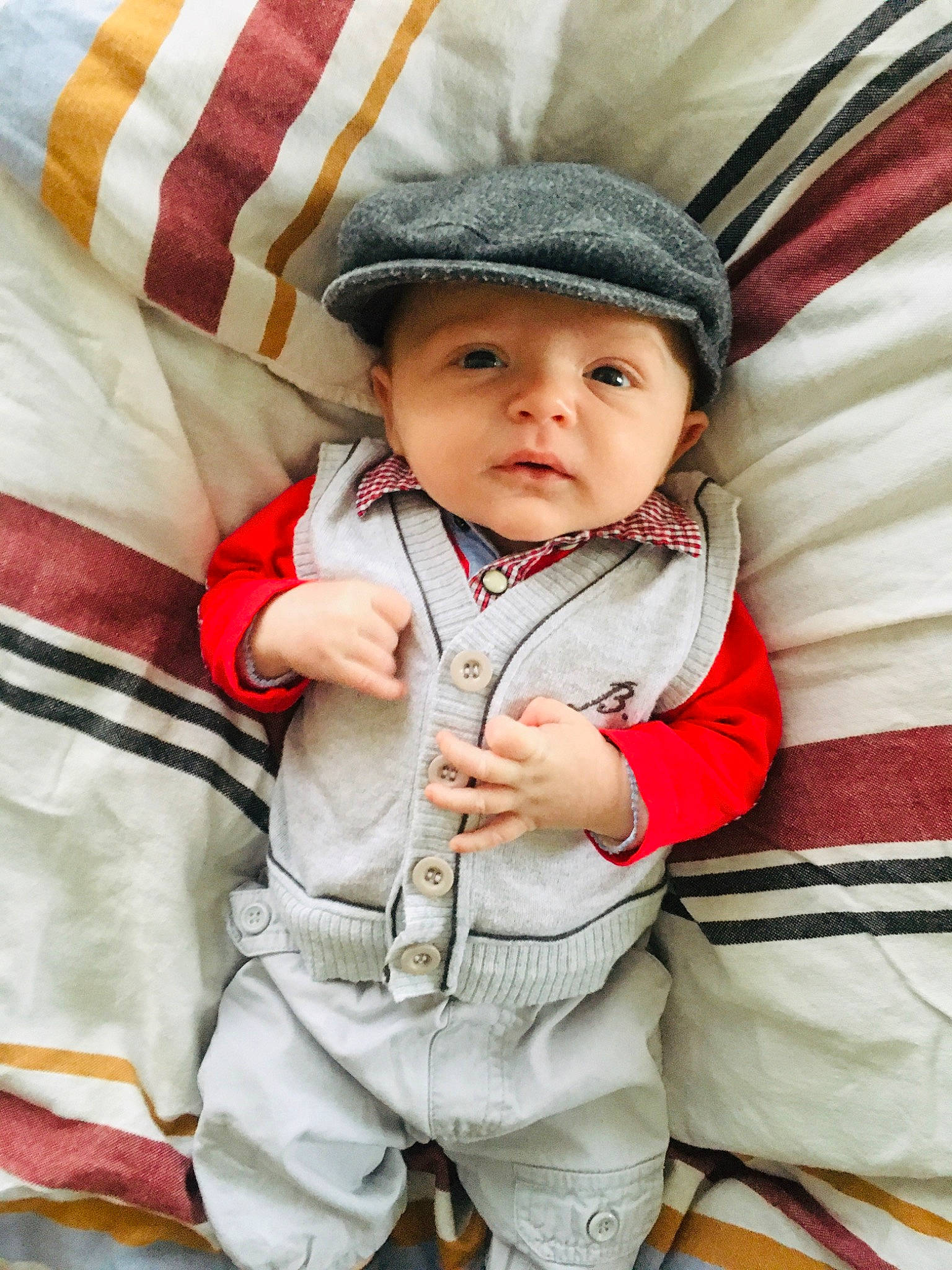 Paco participe au concours pour gagner de l'argent avec cette photo : baby, cheek, child, headgear, headwear, person, skin, smile, toddler