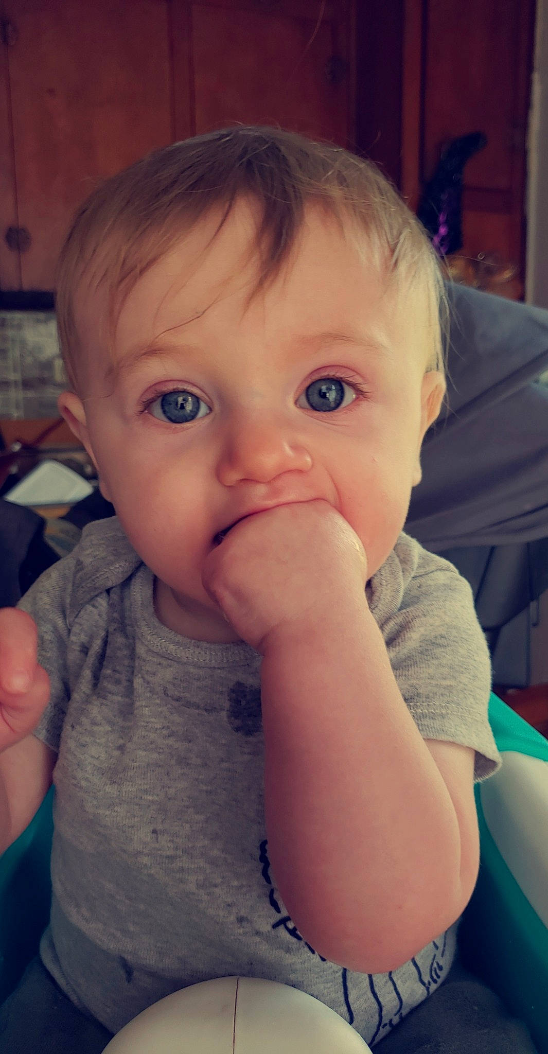 Niko joined the competition — help win amazing prizes! baby, cheek, child, chin, ear, eye, eyebrow, face, finger, forehead, head, iris, lip, mouth, nose, person, skin, thumb, toddler