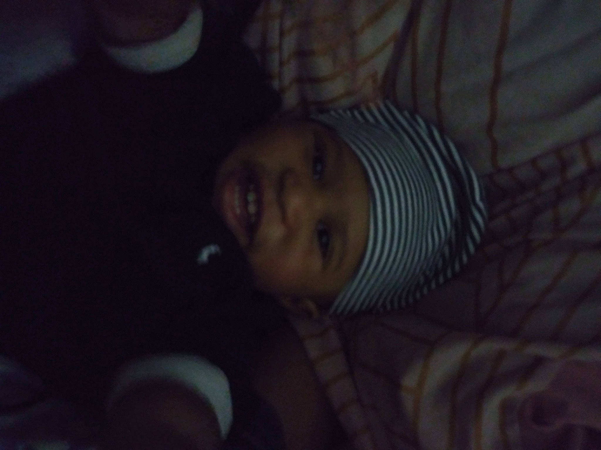 Levi joined the competition — help win amazing prizes! baby, baby_products, baby_toddler_clothing, black, cheek, comfort, darkness, headwear, person, skin, toddler, under_exposed