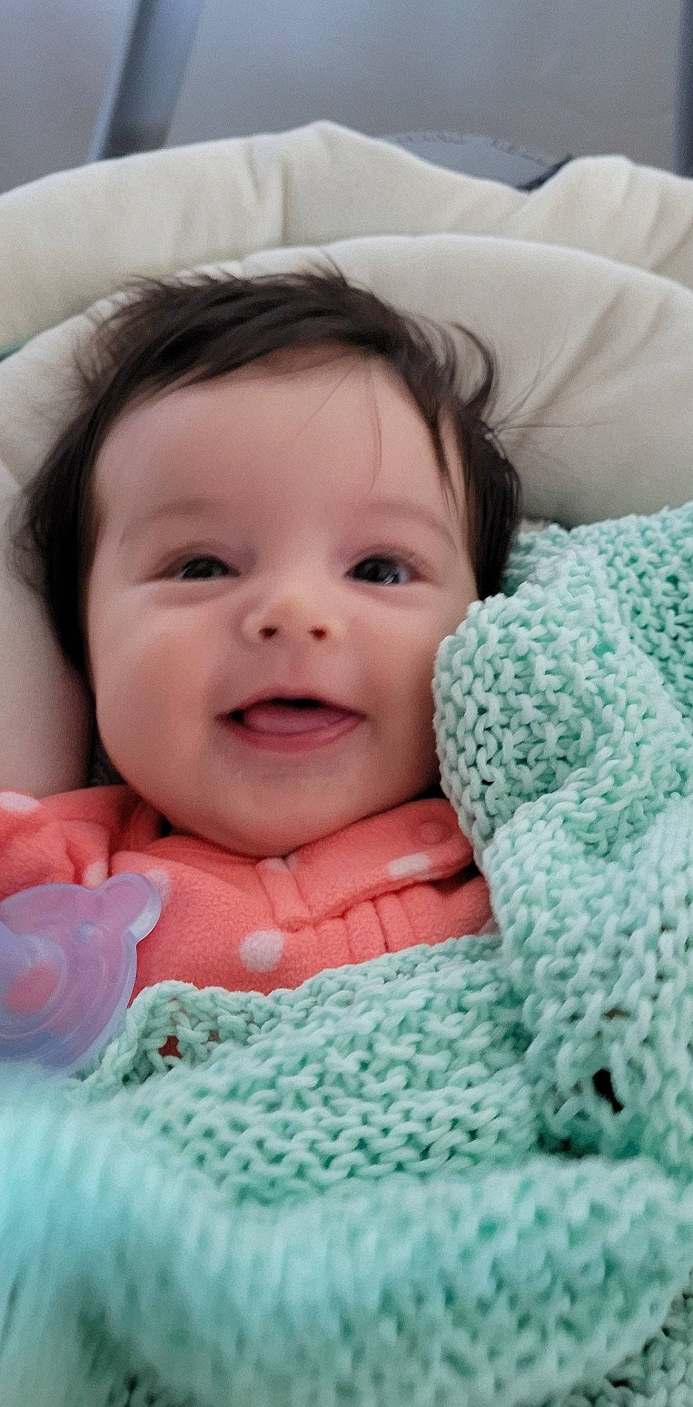 Ahsoka joined the competition — help win amazing prizes! azure, baby, baby_toddler_clothing, cheek, chin, comfort, eye, face, facial_expression, happy, headgear, iris, lip, mouth, nose, person, product, skin, smile, textile