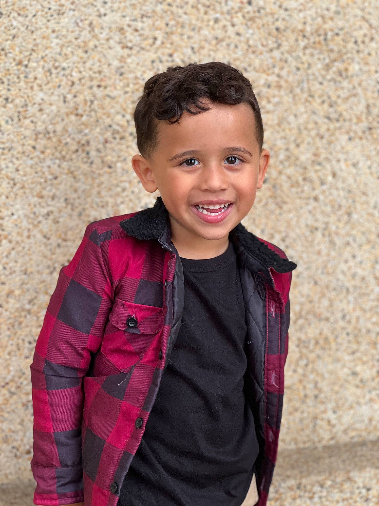 Gianni joined the competition — help win amazing prizes! collar, cool, electric_blue, fashion_design, flash_photography, forehead, formal_wear, fun, happy, head, joy, lip, magenta, neck, outerwear, pattern, person, sleeve, smile, street_fashion