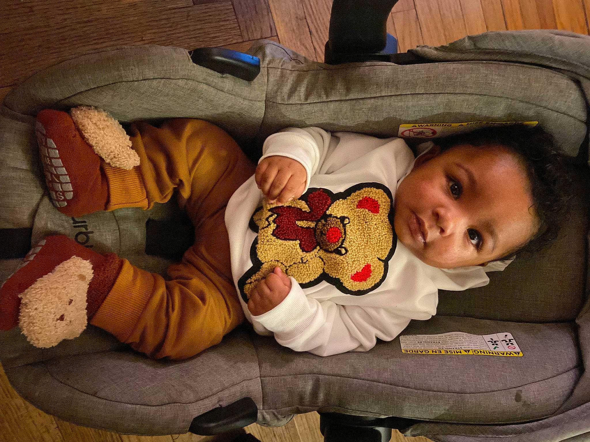 Armonie joined the competition — help win amazing prizes! baby, baby_products, baby_safety, baby_sleeping, baby_toddler_clothing, bedtime, carmine, cheek, child, comfort, finger, head, human_body, lap, linens, mouth, nap, person, sitting, toddler