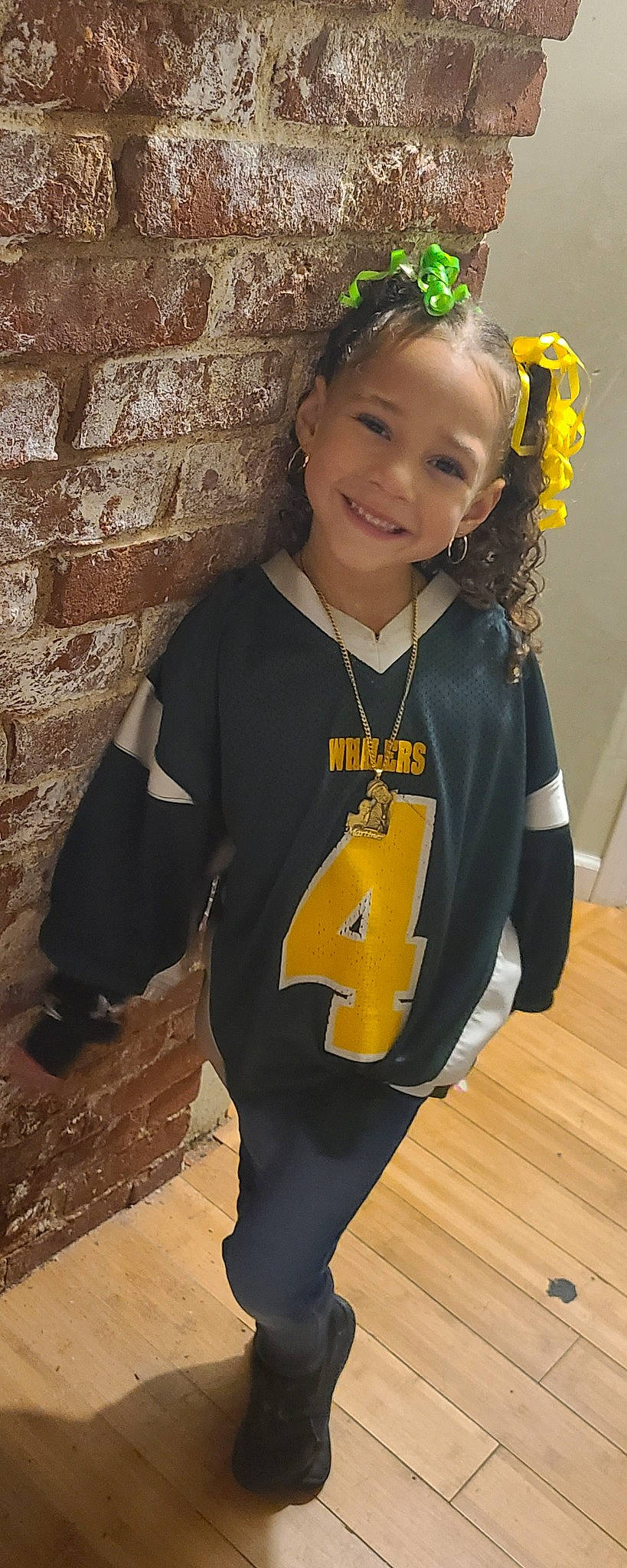 Meliya joined the competition — help win amazing prizes! baby_toddler_clothing, eye, face, facial_expression, hairstyle, happy, head, jersey, joy, neck, outerwear, person, shoulder, sleeve, sleeveless_shirt, smile, sportswear, t_shirt, thigh, toddler