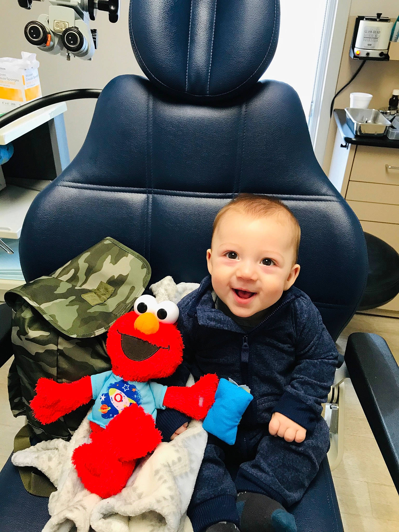 Santino joined the competition — help win amazing prizes! car_seat, child, furniture, head, person, plush, room, sitting, stuffed_toy, teddy_bear, toddler, toy