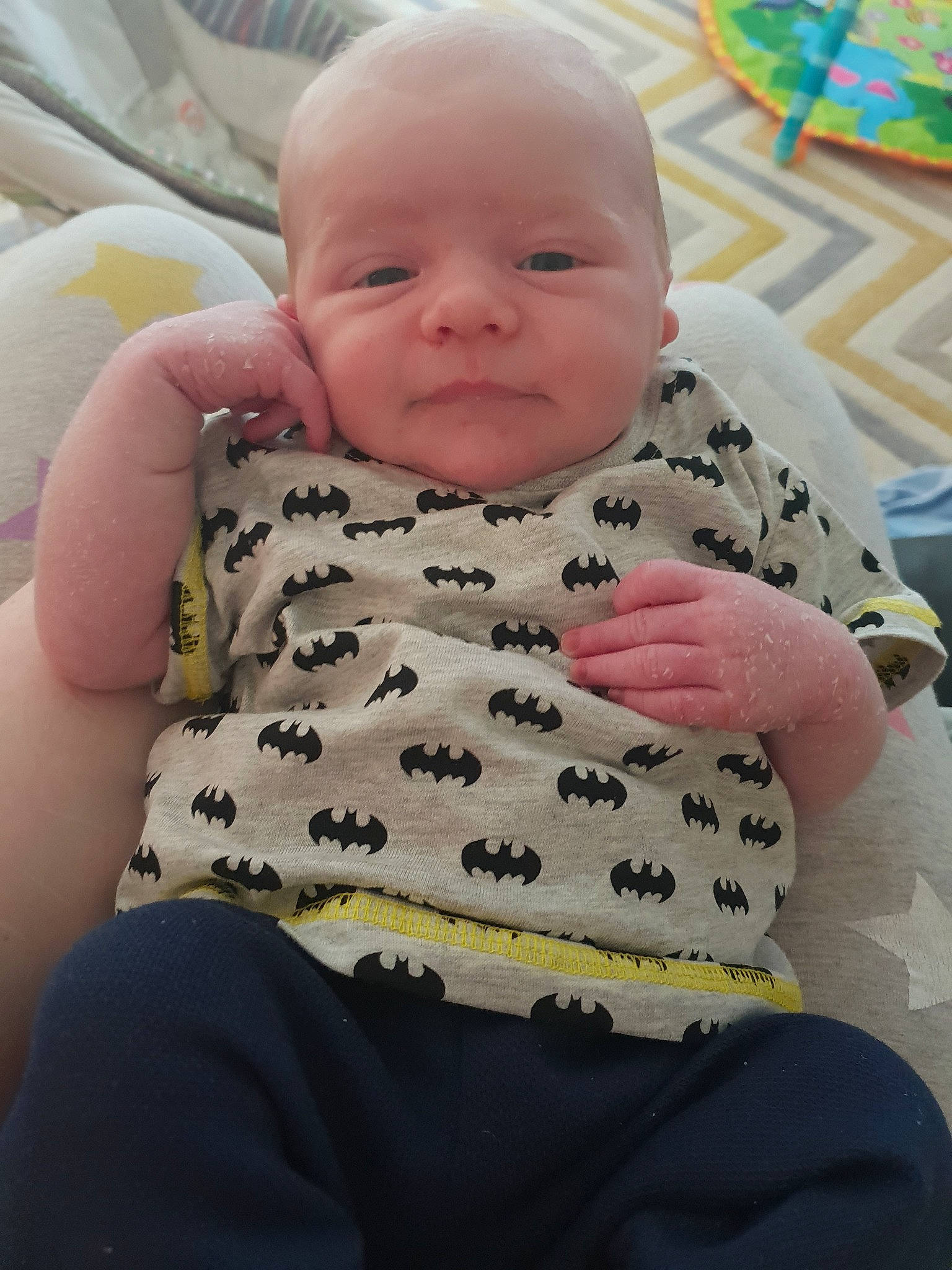 Oisín is registered to the contest to win money with this photo: baby_products, cheek, child, day, eye, infant, material, person, play, product, skin, smile, textile, toddler