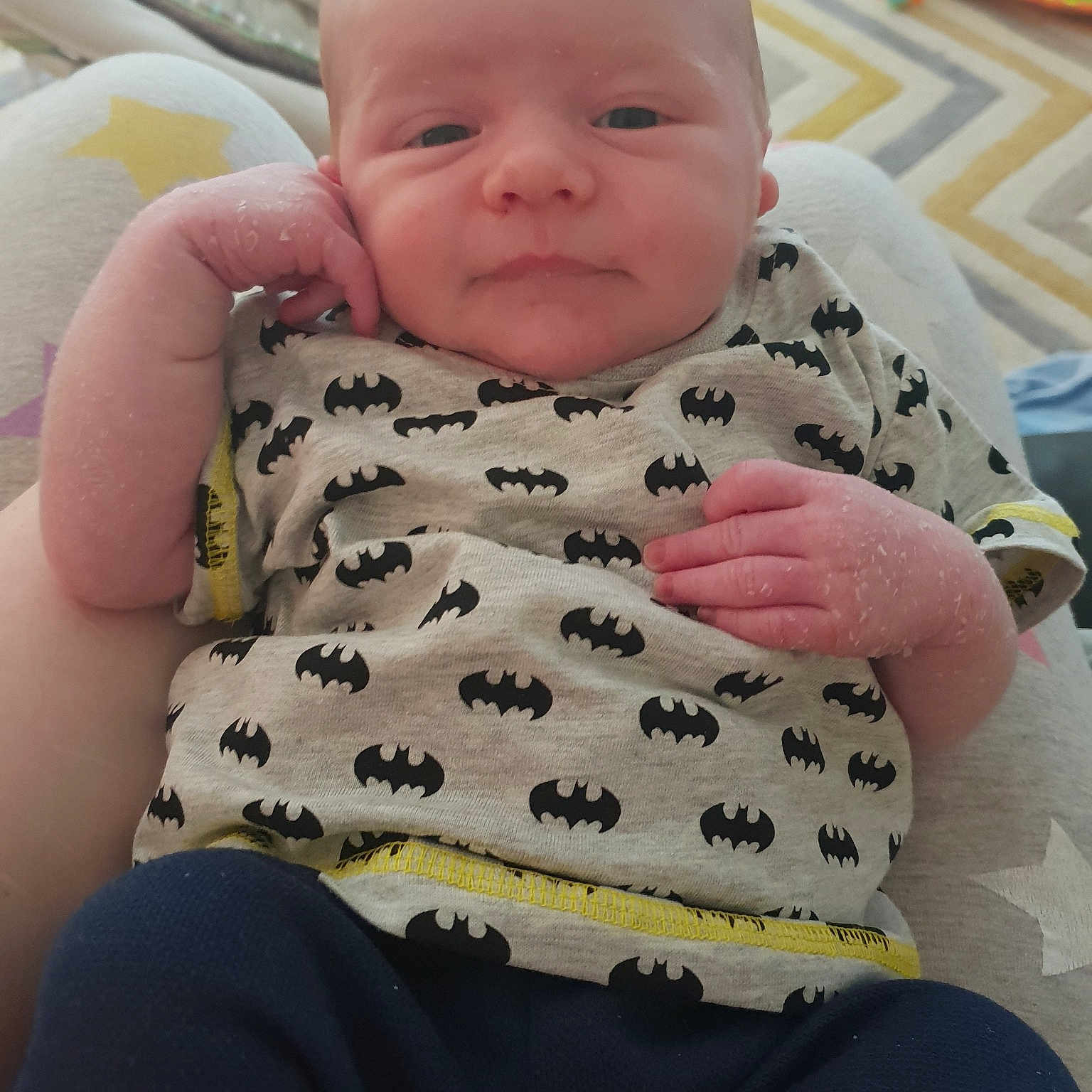 Oisín is registered to the contest to win money with this photo: baby_products, cheek, child, day, eye, infant, material, person, play, product, skin, smile, textile, toddler