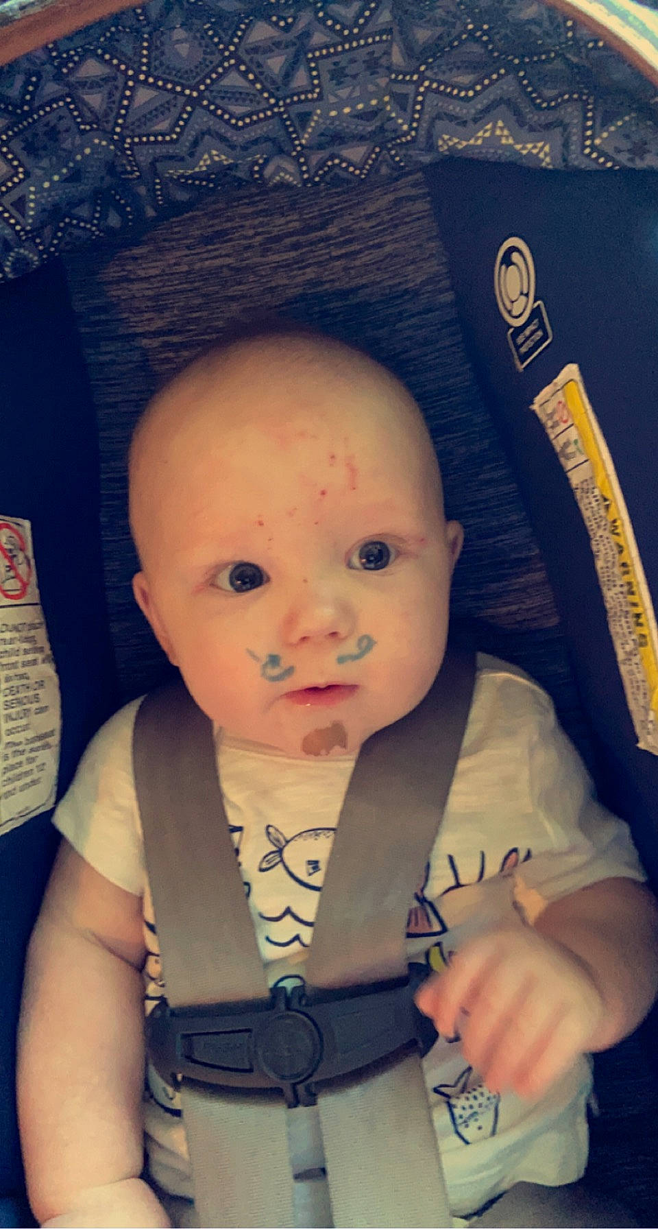 Luke is registered to the contest to win money with this photo: arm, baby_toddler_clothing, cheek, chin, ear, eye, eyebrow, eyelash, face, facial_expression, hairstyle, hand, head, iris, lip, mouth, neck, nose, person, skin