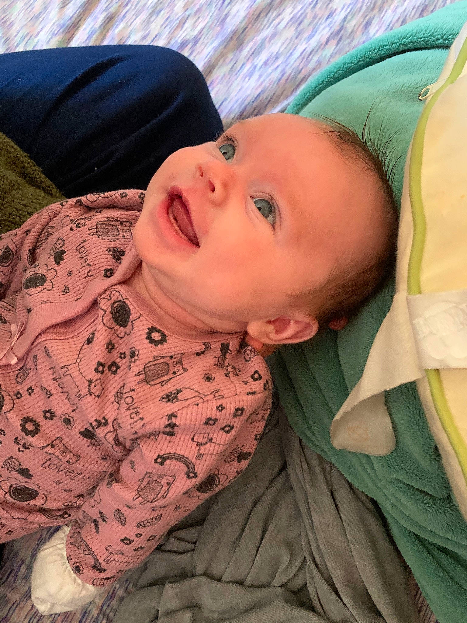 Lilly May joined the competition — help win amazing prizes! baby, cheek, child, eye, face, grass, head, nose, person, skin, sleep, smile, toddler