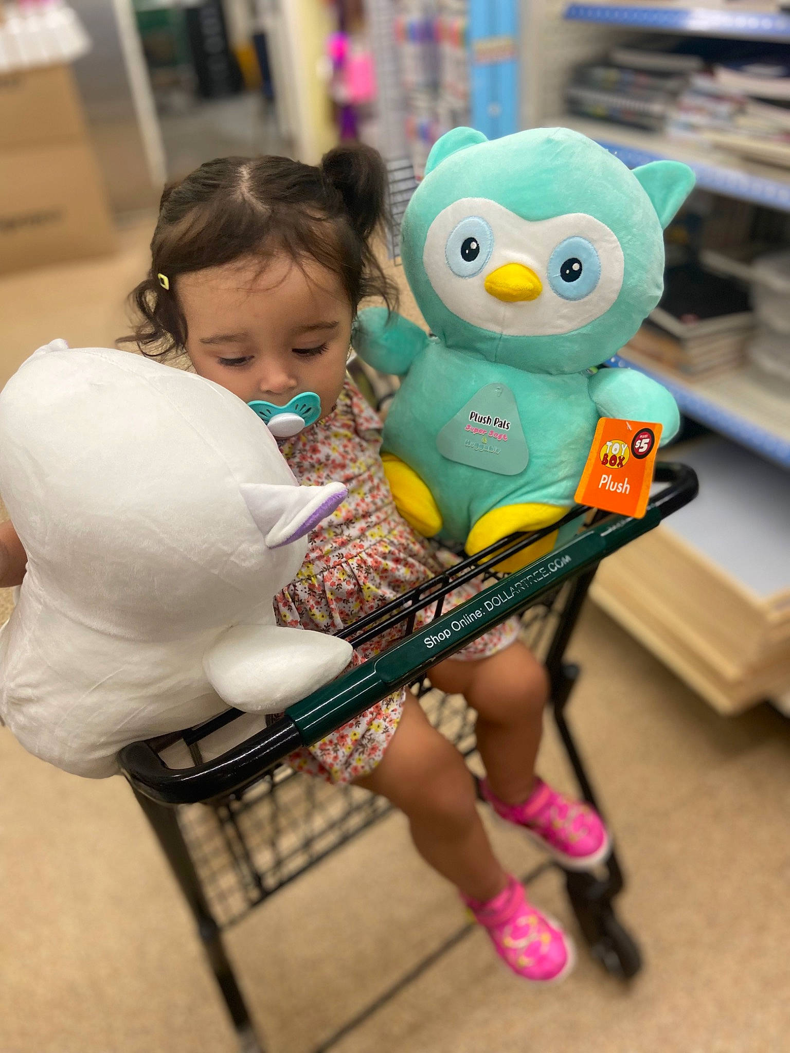 Elianna is registered to the contest to win money with this photo: animation, baby, chair, child, costume, doll, event, fictional_character, fun, happy, leisure, person, plastic, play, plush, sandal, stuffed_toy, toddler, toy, vertebrate