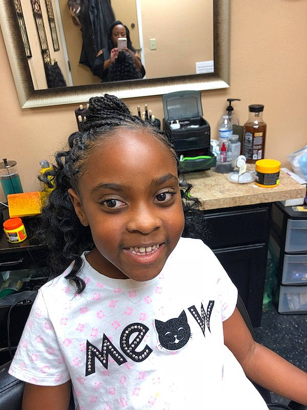 Leianna joined the competition — help win amazing prizes! black_hair, child, cornrows, forehead, hair, hairstyle, joy, long_hair, person, s_curl