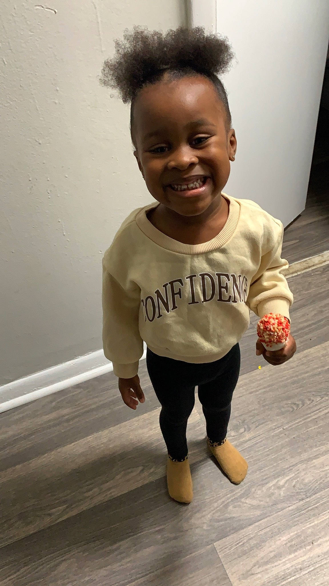 Amara joined the competition — help win amazing prizes! arm, baby, baby_toddler_clothing, eye, face, finger, floor, flooring, gesture, happy, head, joy, knee, nose, person, skin, sleeve, smile, sportswear, t_shirt