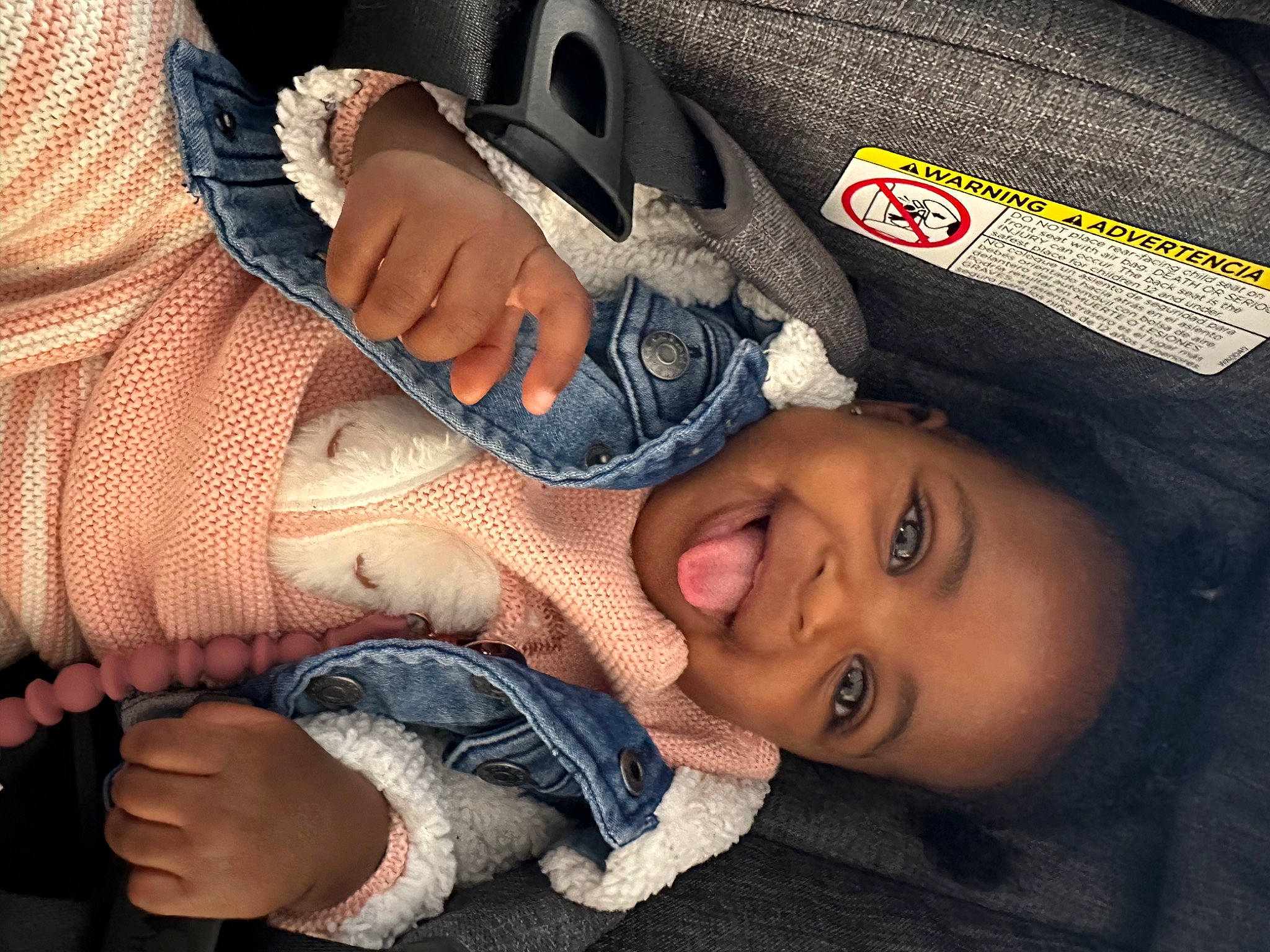 Nova Marie joined the competition — help win amazing prizes! arm, child, comfort, denim, elbow, finger, gesture, hand, happy, interaction, jeans, mouth, nail, nose, person, skin, smile, thumb, toddler, trunk