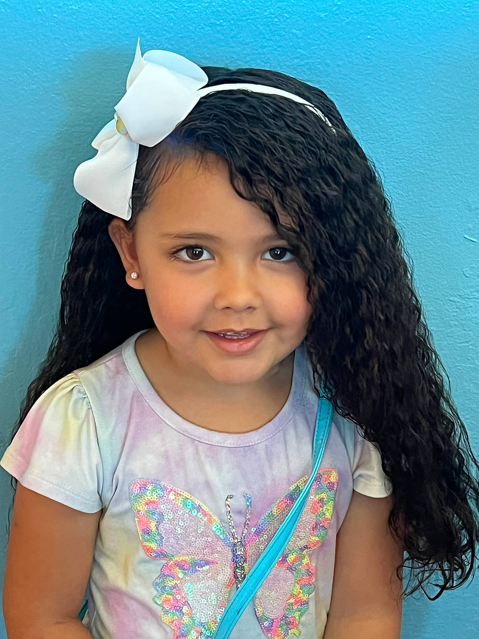 Alicia joined the competition — help win amazing prizes! black_hair, chin, clothing, cool, eye, eyebrow, facial_expression, flash_photography, fun, hairstyle, happy, iris, joy, lip, long_hair, neck, person, pink, skin, sleeve