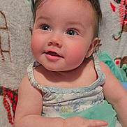 Elaina is registered to the contest to win money with this photo: baby, blanket, child, clothing, curly_hair, cute, eyes, face, hand, happy, headwear, indoor, infant, pigtails, portrait, skin, smiling, soft, sunglasses, toddler