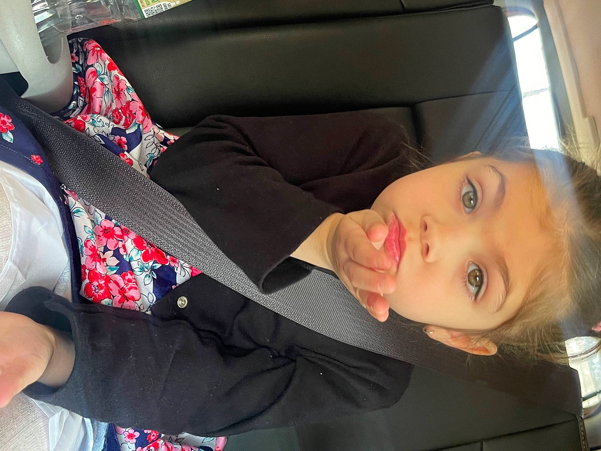 Katarina joined the competition — help win amazing prizes! auto_part, automotive_design, button, car, car_seat, car_seat_cover, collar, comfort, dress_shirt, elbow, family_car, head_restraint, luxury_vehicle, motor_vehicle, person, personal_luxury_car, sitting, sleeve, toddler, vehicle
