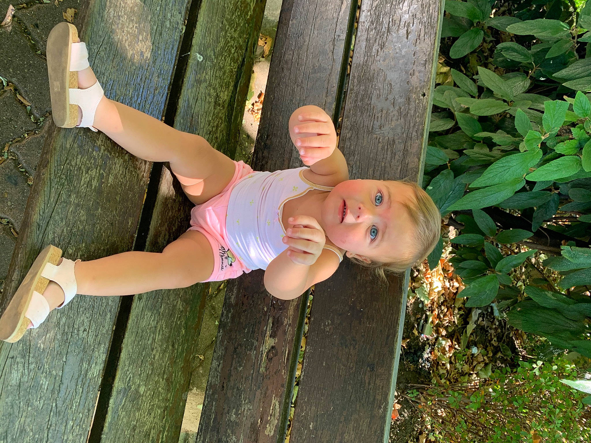 Nicoleta participe au concours pour gagner de l'argent avec cette photo : blond, child, fawn, fun, grass, happy, leg, leisure, person, photo_shoot, photography, plant, smile, tree, trunk, wood