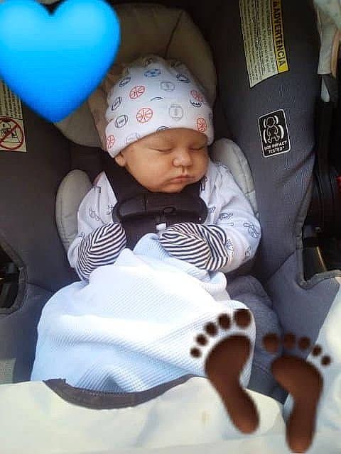 Cody joined the competition — help win amazing prizes! baby, child, head, headgear, headwear, person, skin, smile, toddler, white