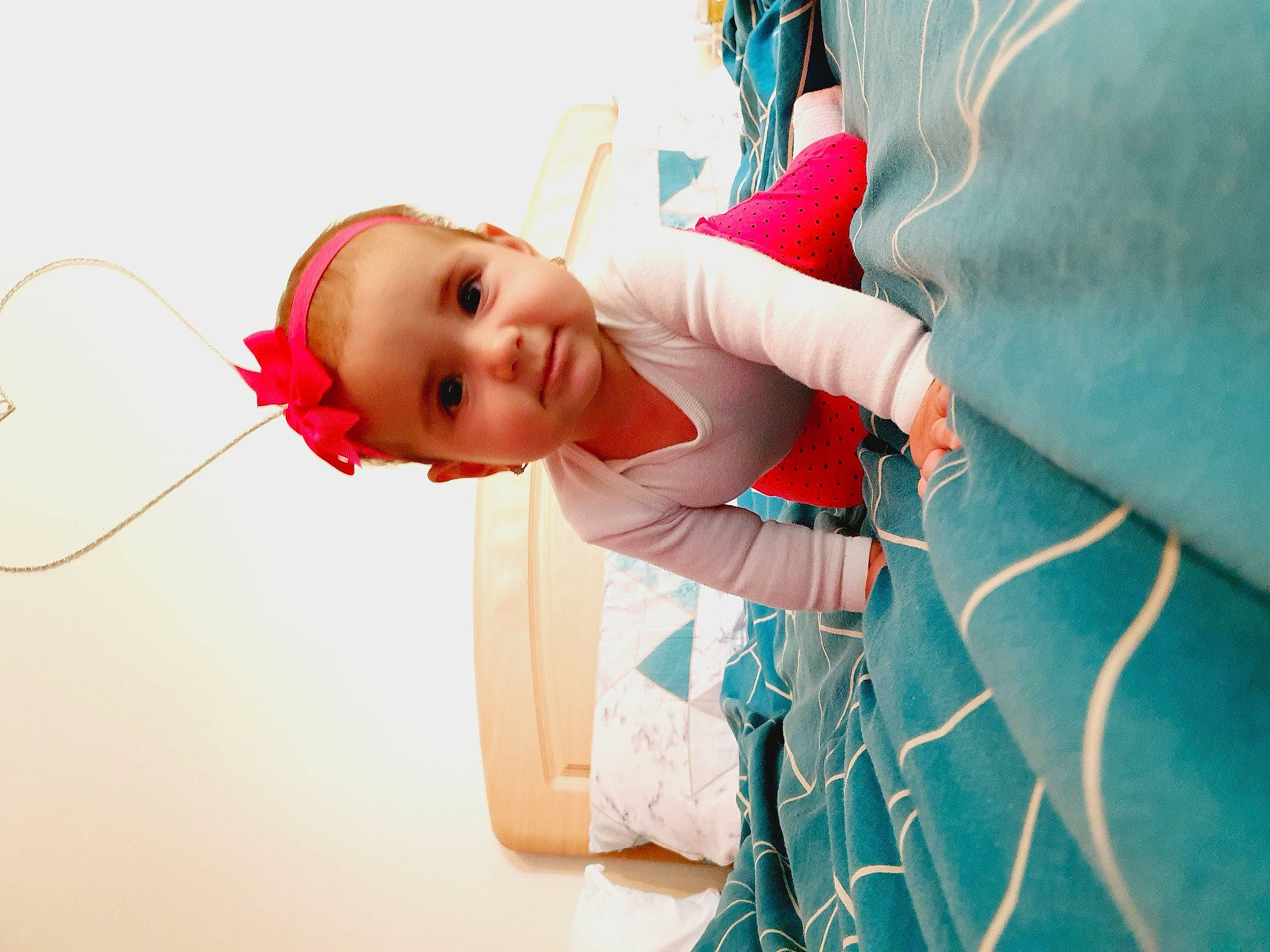 Emma joined the competition — help win amazing prizes! baby, child, elbow, electric_blue, flash_photography, fun, happy, human, joint, leisure, magenta, pattern, person, pink, play, portrait_photography, skin, smile, toddler, tradition