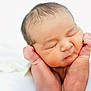 Bodie joined the competition — help win amazing prizes! baby, child, closeup, cute, face, fresh, gentle, hands, human, infant, newborn, newborn_pose, peaceful, portrait, resting, skin, sleeping, soft_light, tiny, white_background